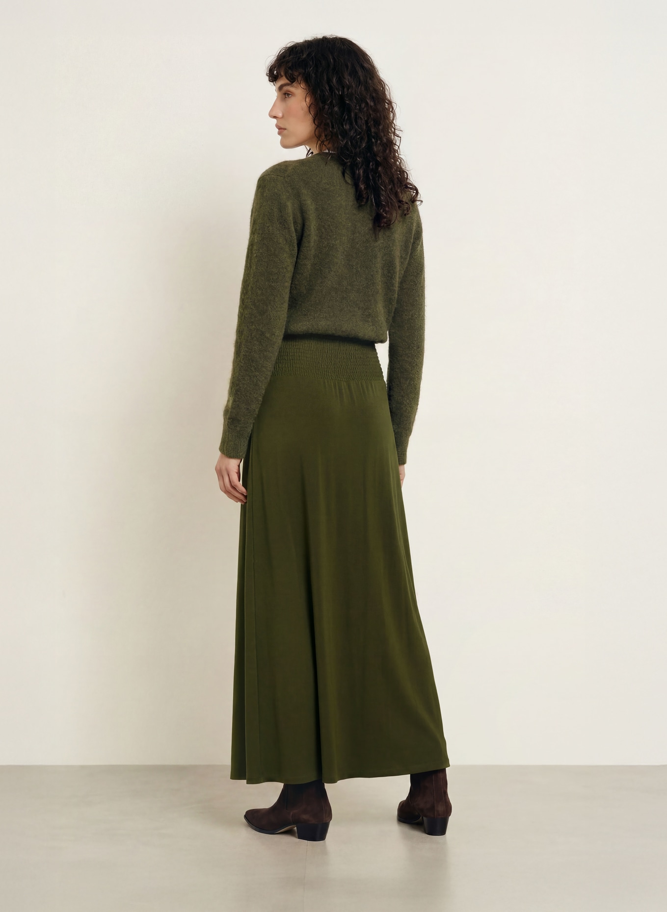SAMSØE  SAMSØE Skirt SAUMI: OLIVE