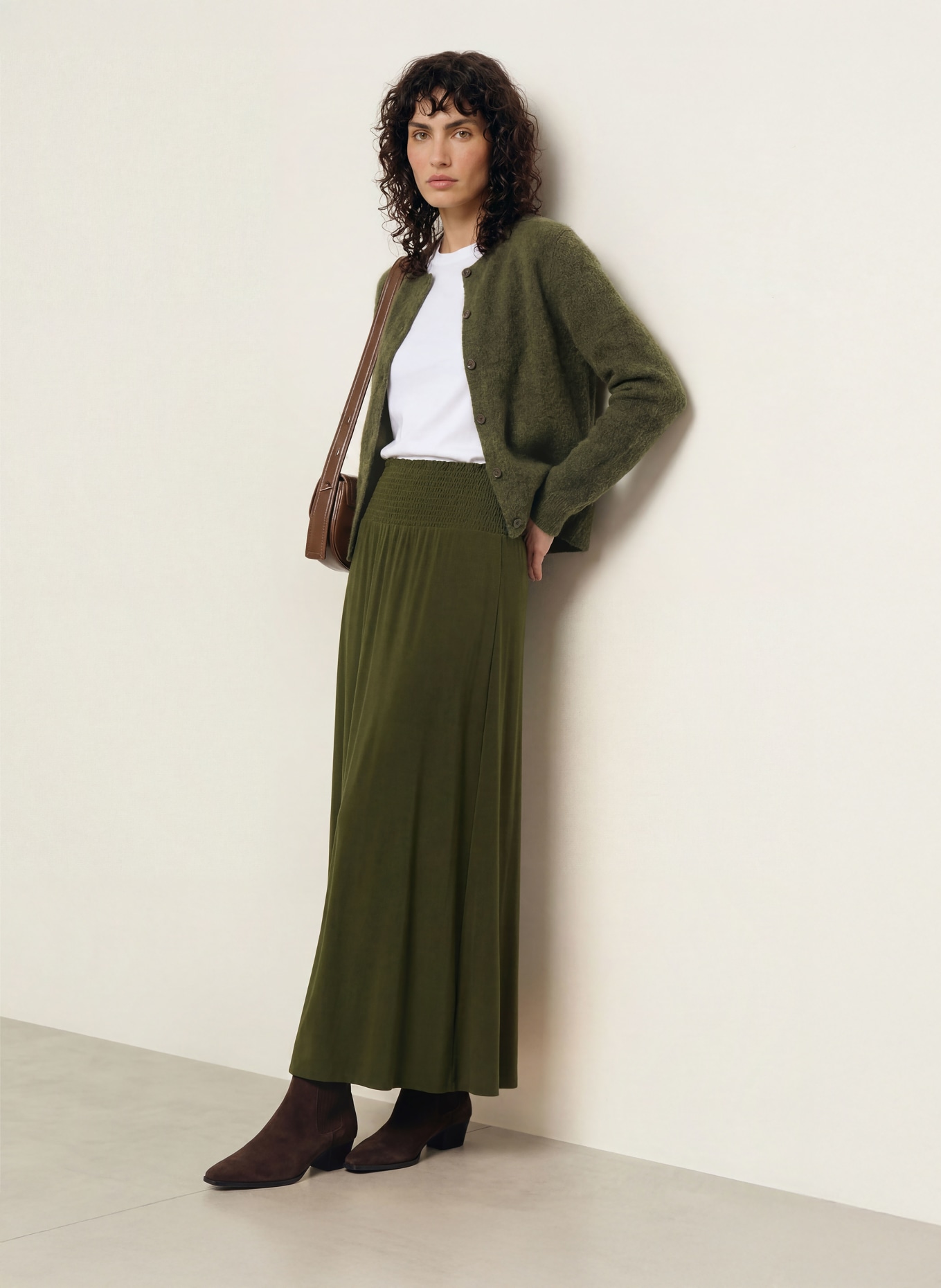 SAMSØE  SAMSØE Skirt SAUMI: OLIVE