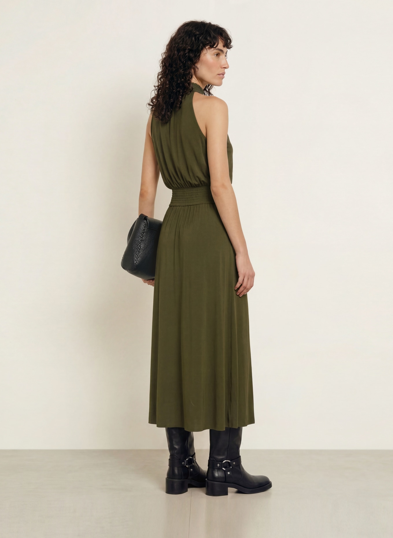 SAMSØE  SAMSØE SAUMI dress: OLIVE