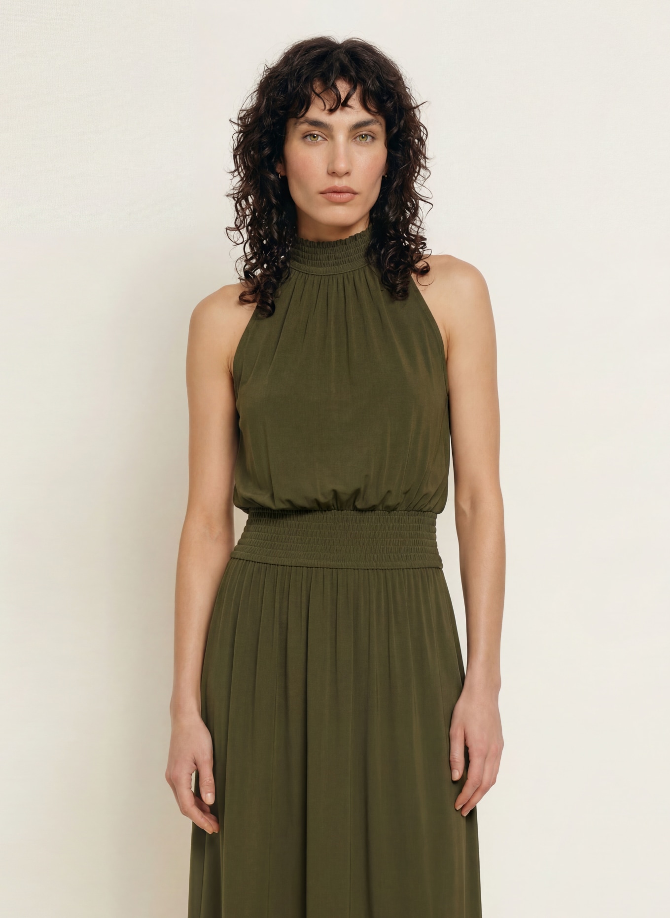 SAMSØE  SAMSØE SAUMI dress: OLIVE