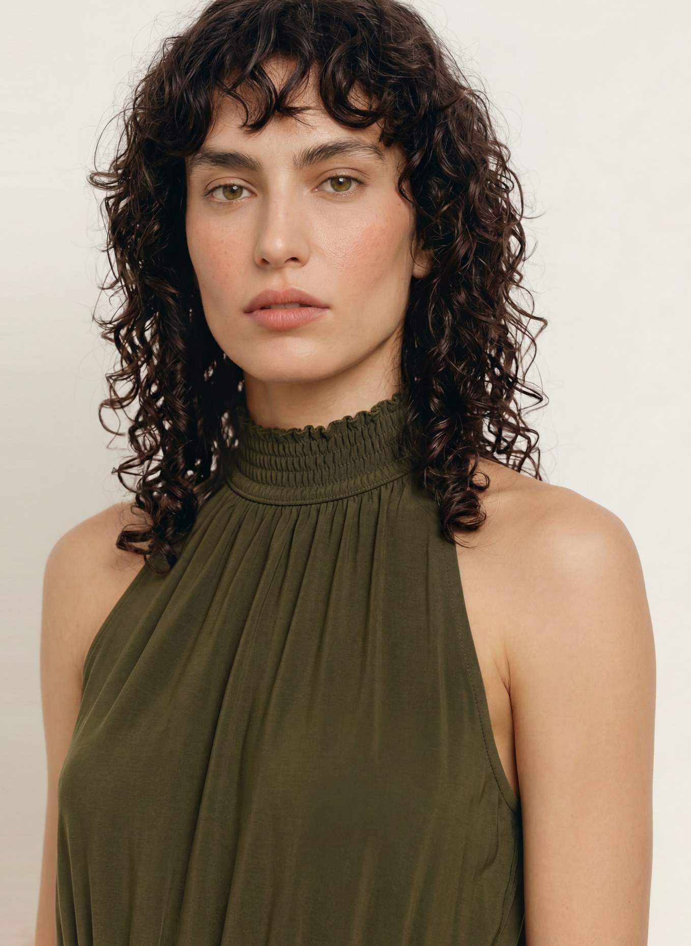 SAMSØE  SAMSØE SAUMI dress: OLIVE