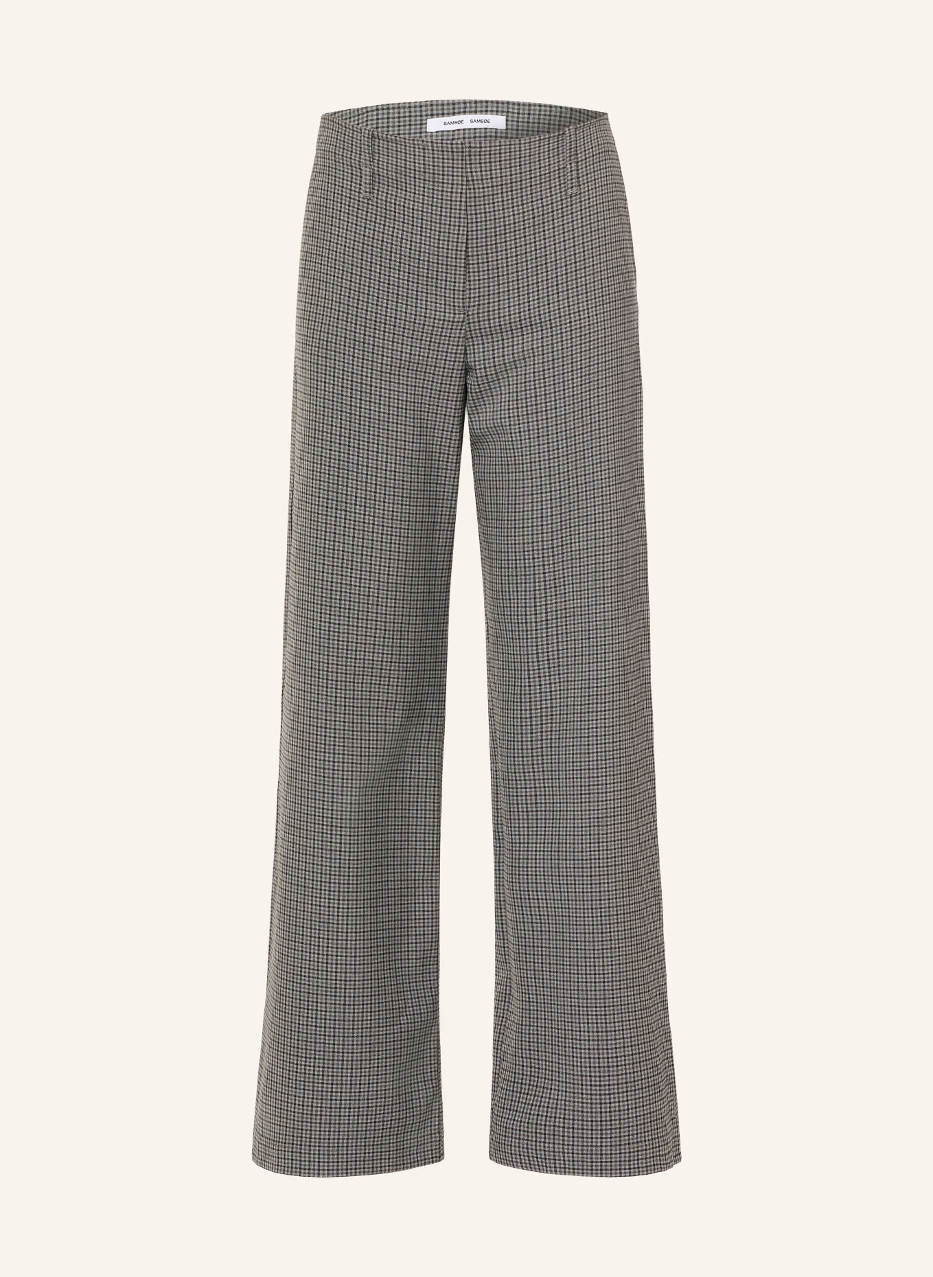 SAMSØE  SAMSØE Trousers SAHEAVEN: GRAY / BLACK