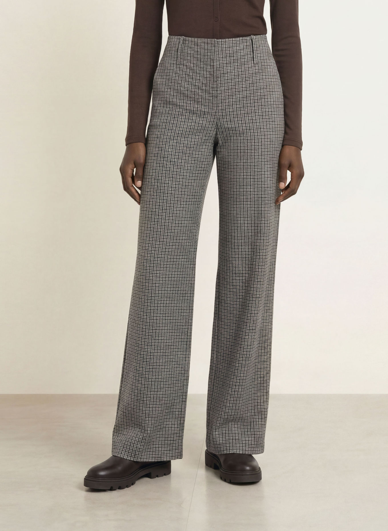 SAMSØE  SAMSØE Trousers SAHEAVEN: GRAY / BLACK