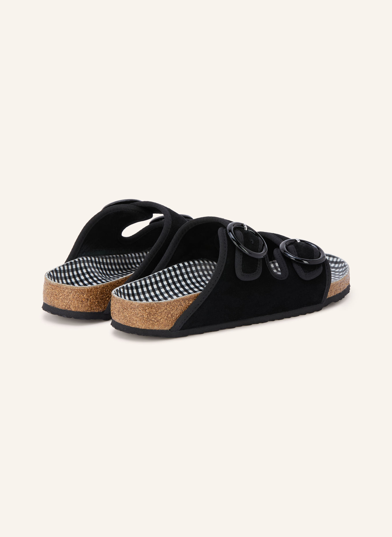 1774 BIRKENSTOCK Sandales ouvertes REPETTO ARIZONA ROUND BUCKLE: NOIR