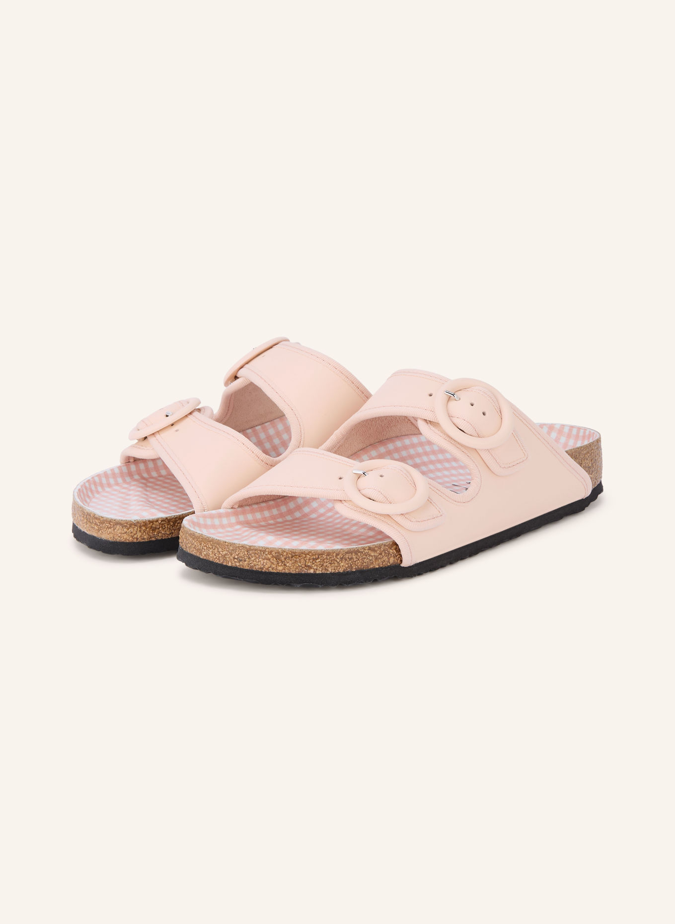 1774 BIRKENSTOCK Sandales ouvertes REPETTO ARIZONA ROUND BUCKLE: ROSE CLAIR