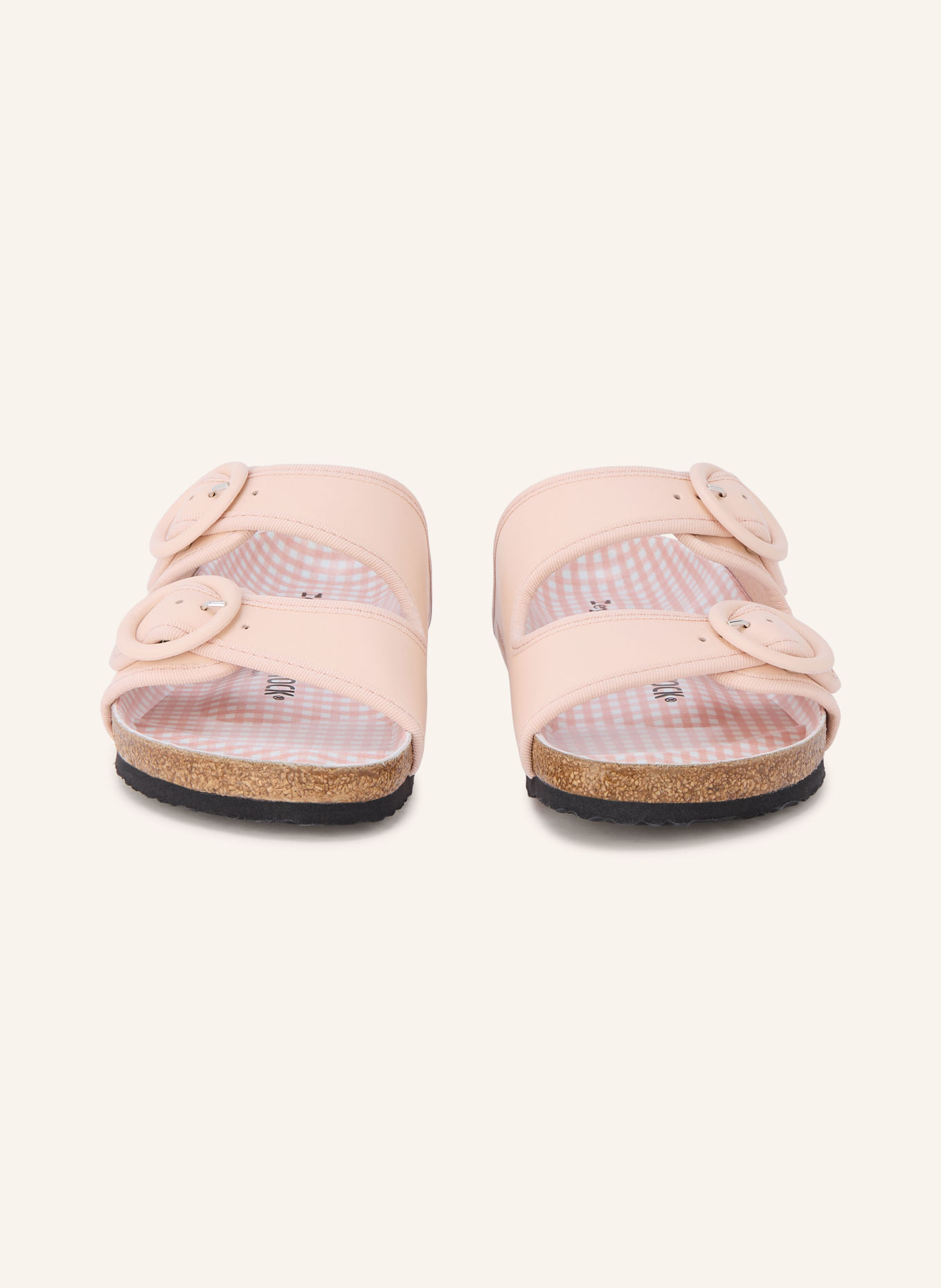 1774 BIRKENSTOCK Sandales ouvertes REPETTO ARIZONA ROUND BUCKLE: ROSE CLAIR