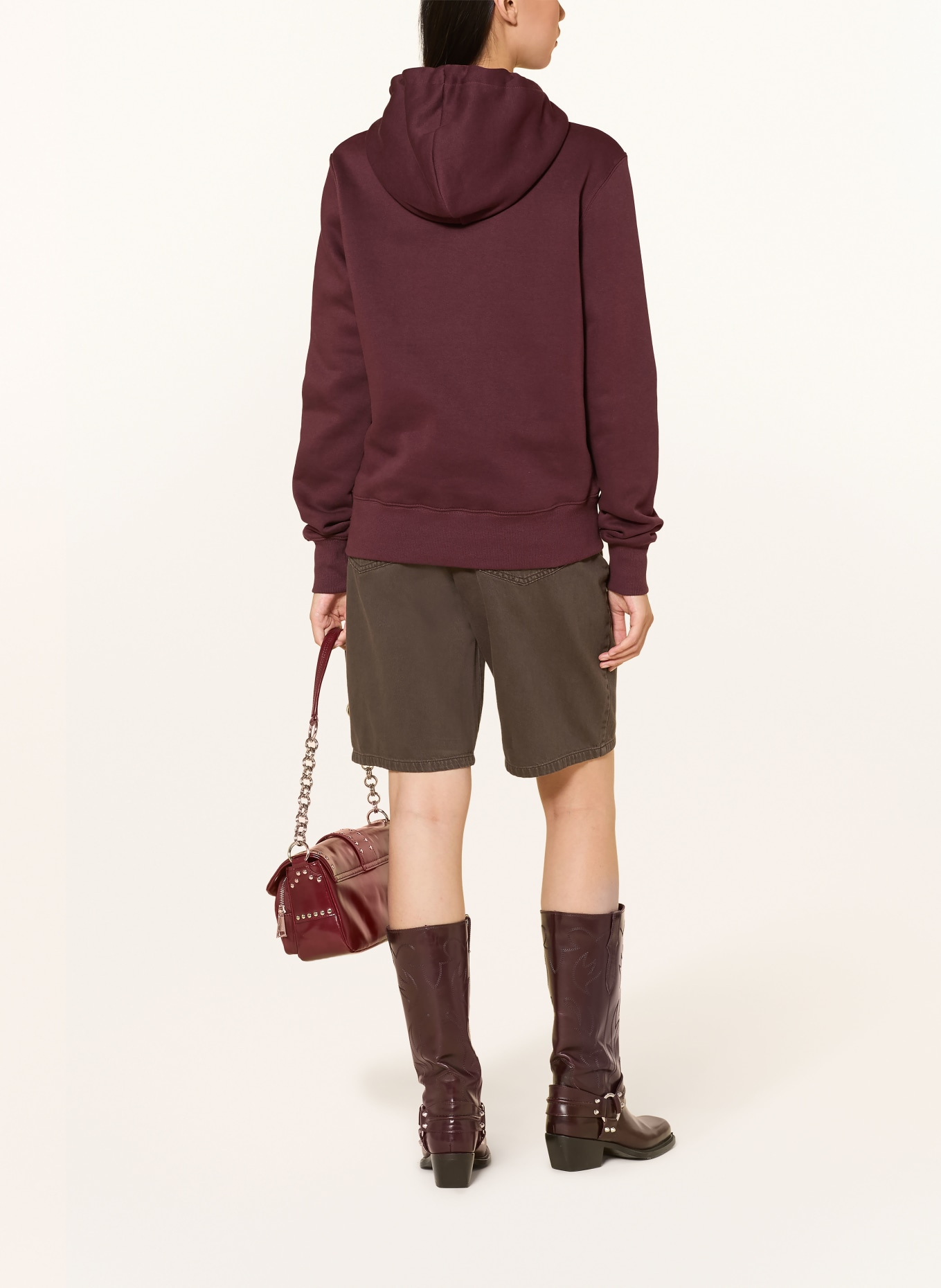 ONLY Jean shorts: DARK BROWN