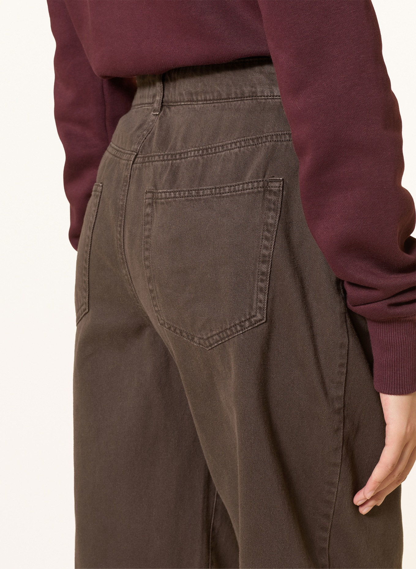 ONLY Jean shorts: DARK BROWN