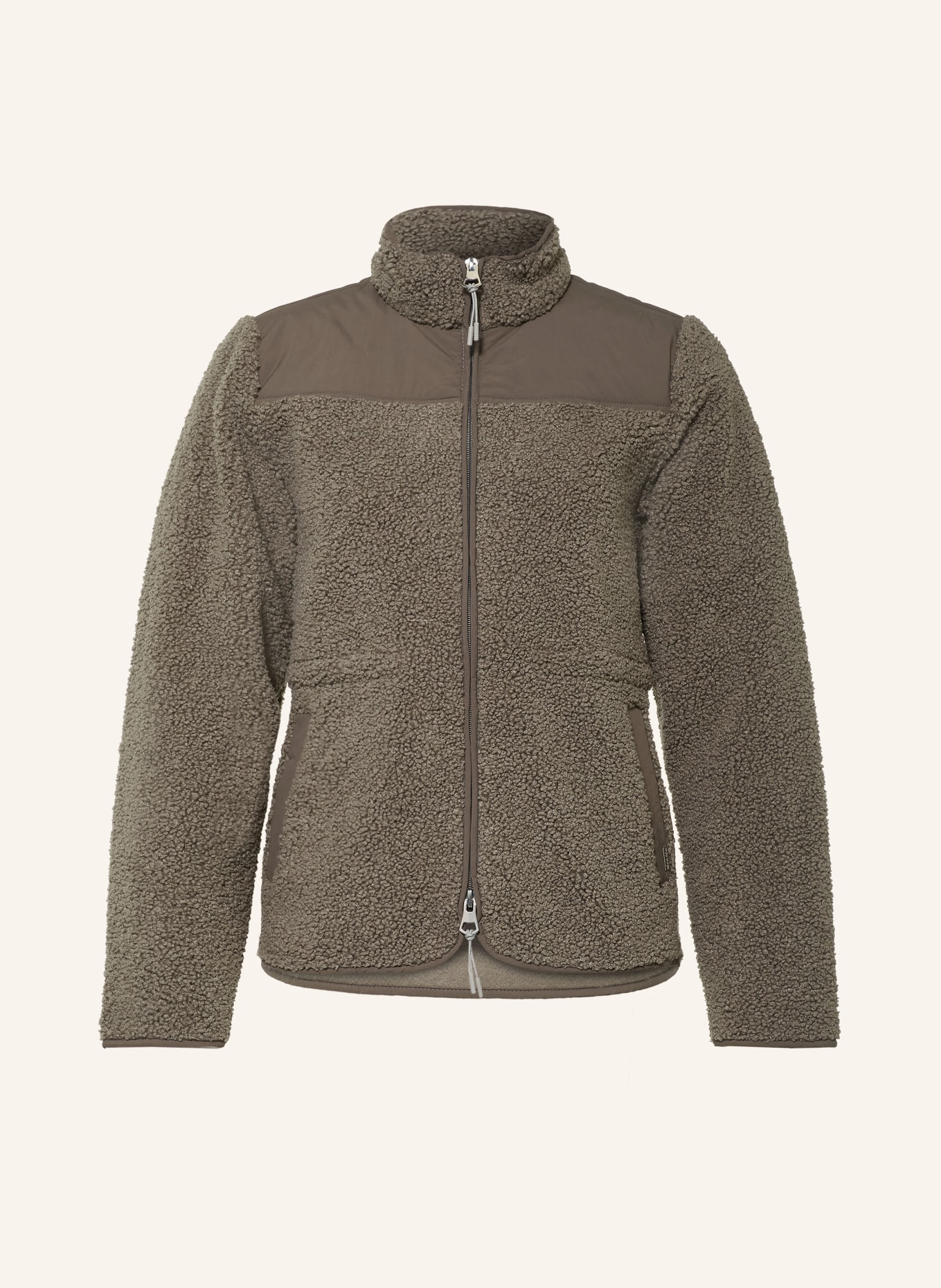 MOS MOSH Teddyfell-Jacke MMELISA ELI: OLIV