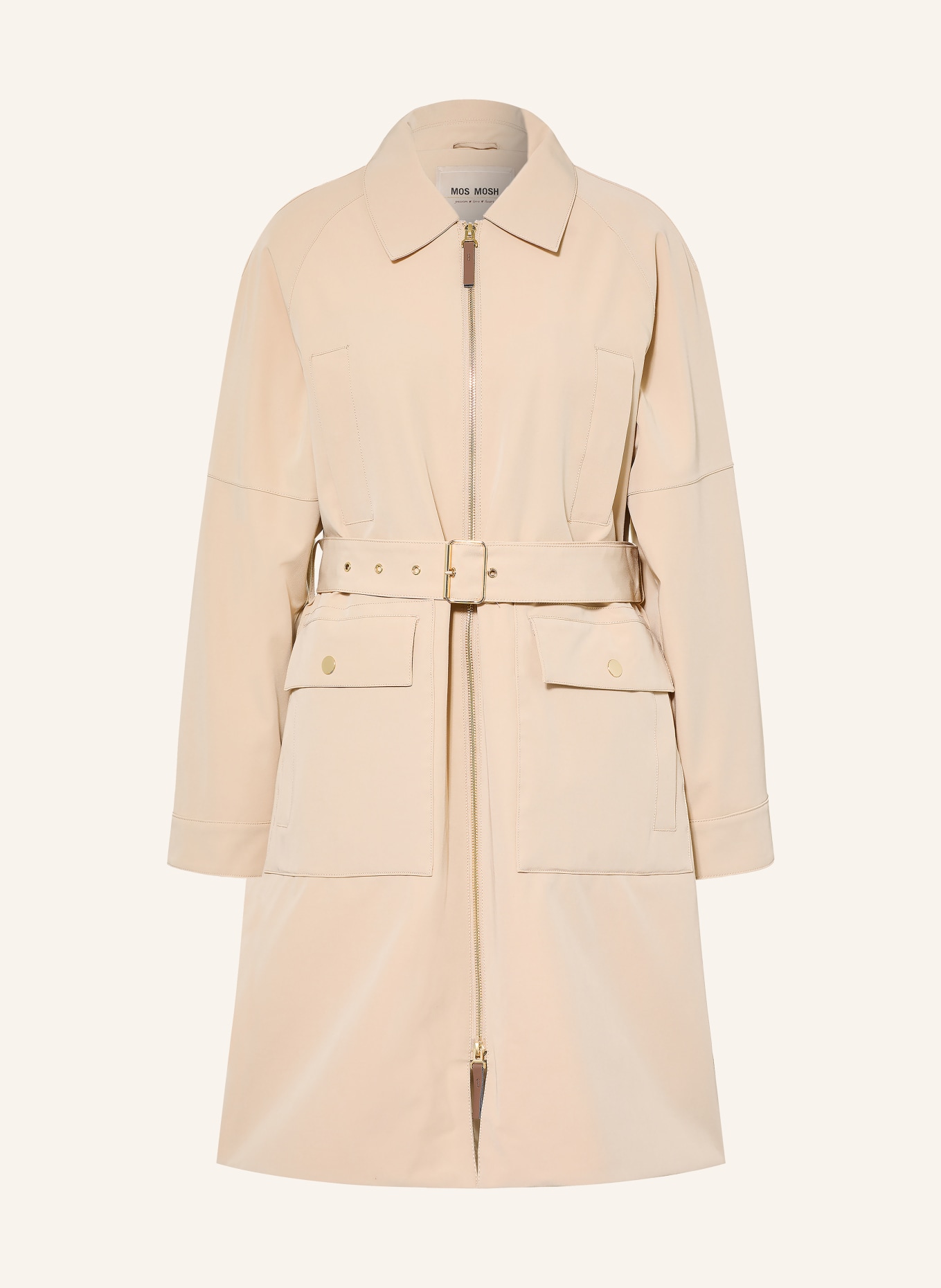 MOS MOSH Trench-coat MMALINE: BEIGE