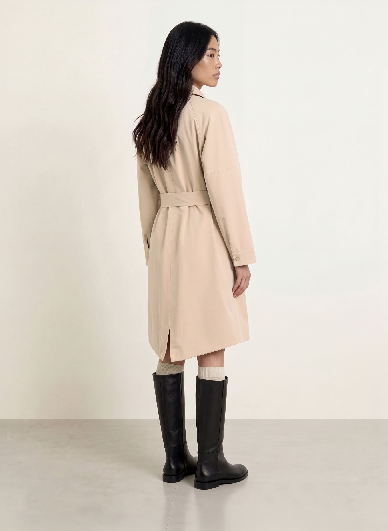 MOS MOSH Trench-coat MMALINE: BEIGE
