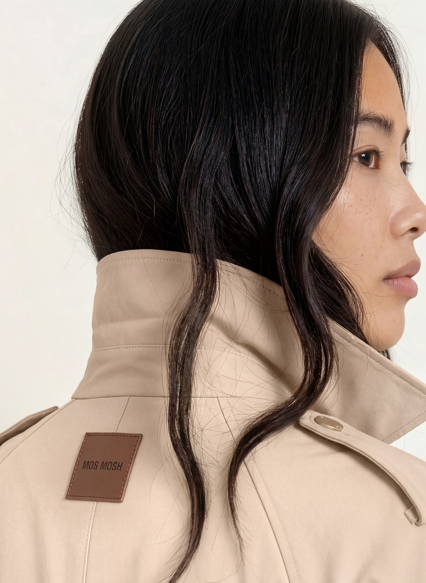 MOS MOSH Trench-coat MMALINE: BEIGE