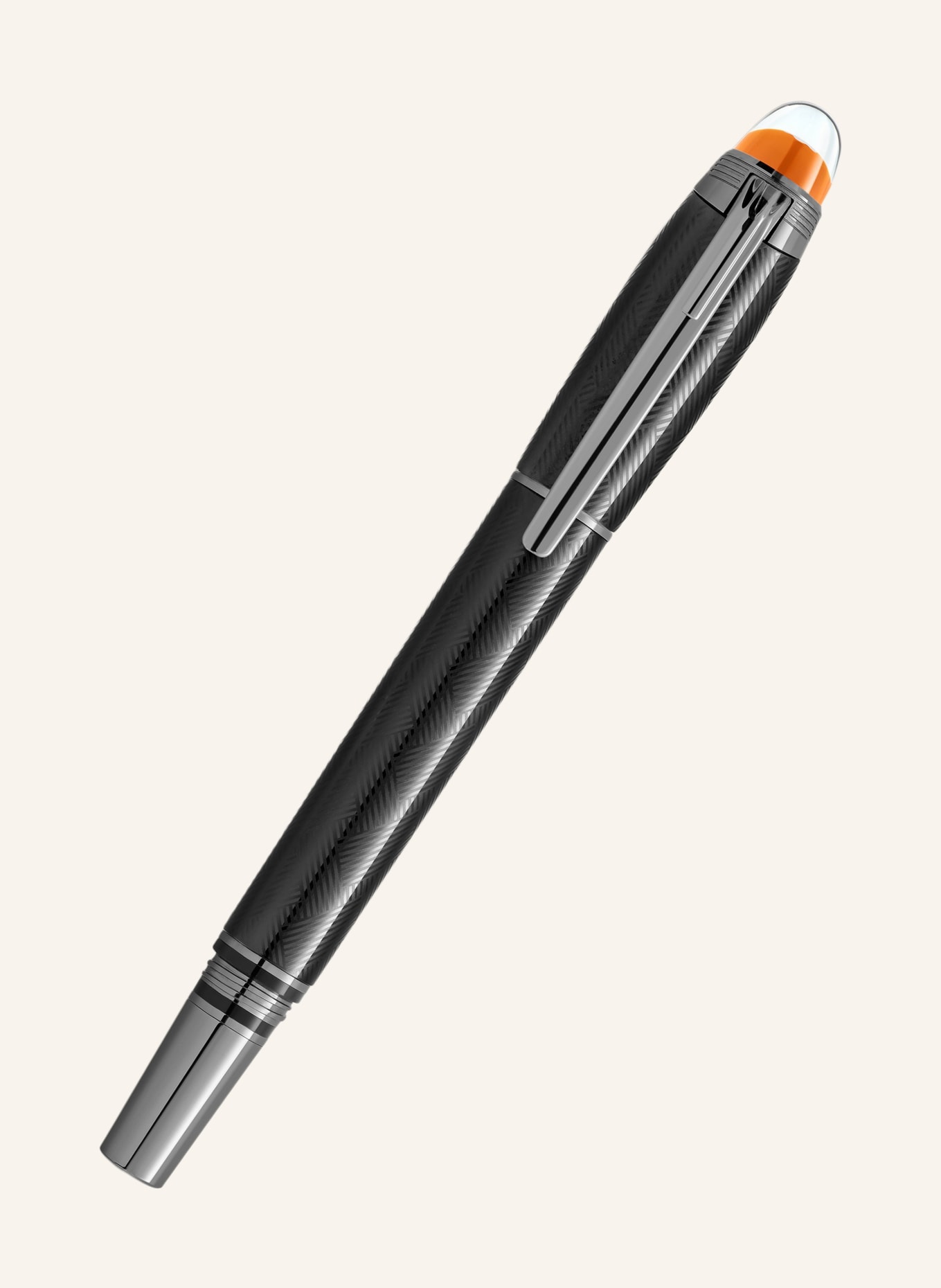 MONTBLANC Fineliner STARWALKER EXTREME METAL: SORT / PLATIN
