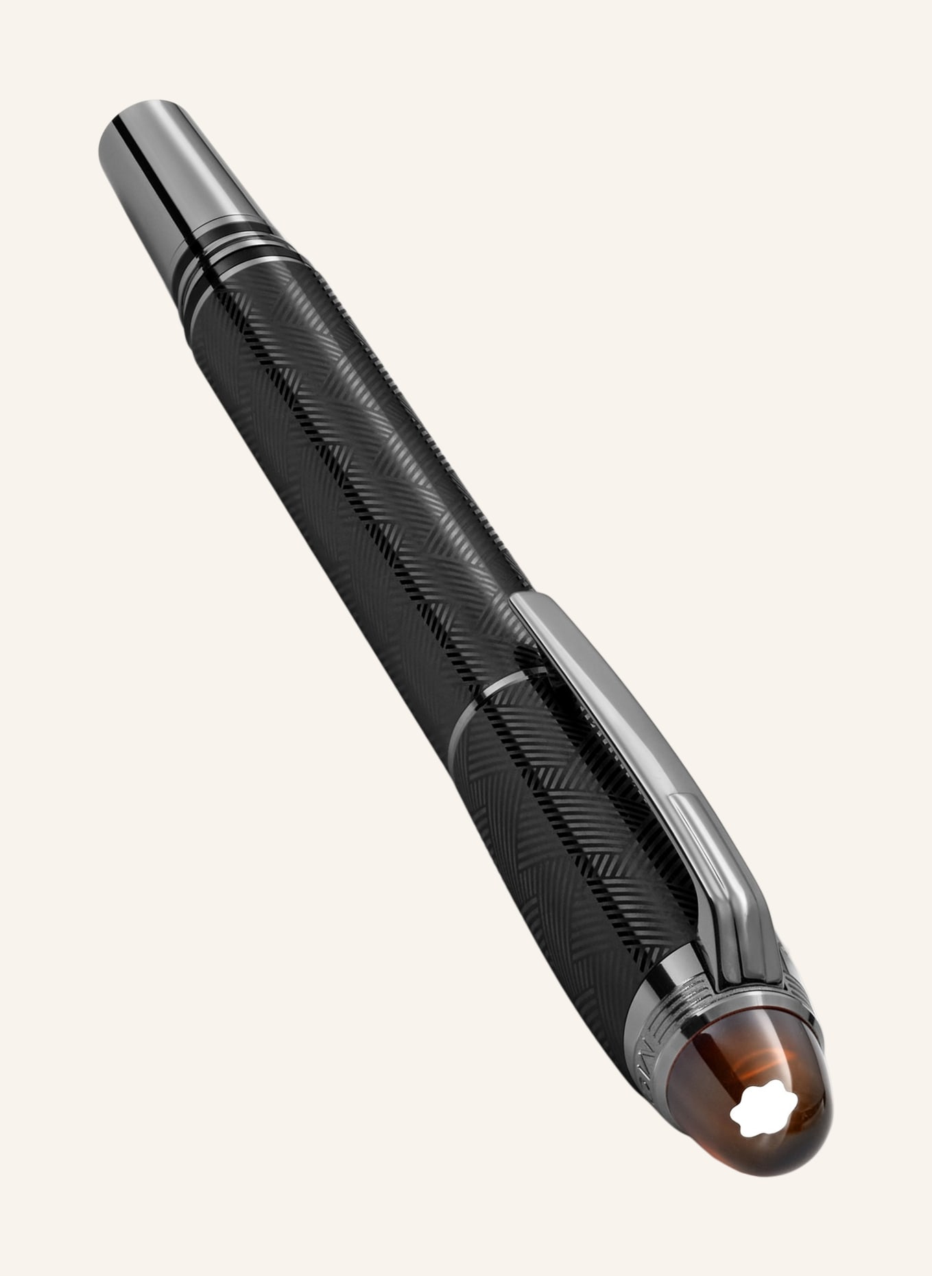 MONTBLANC Fineliner STARWALKER EXTREME METAL: SORT / PLATIN