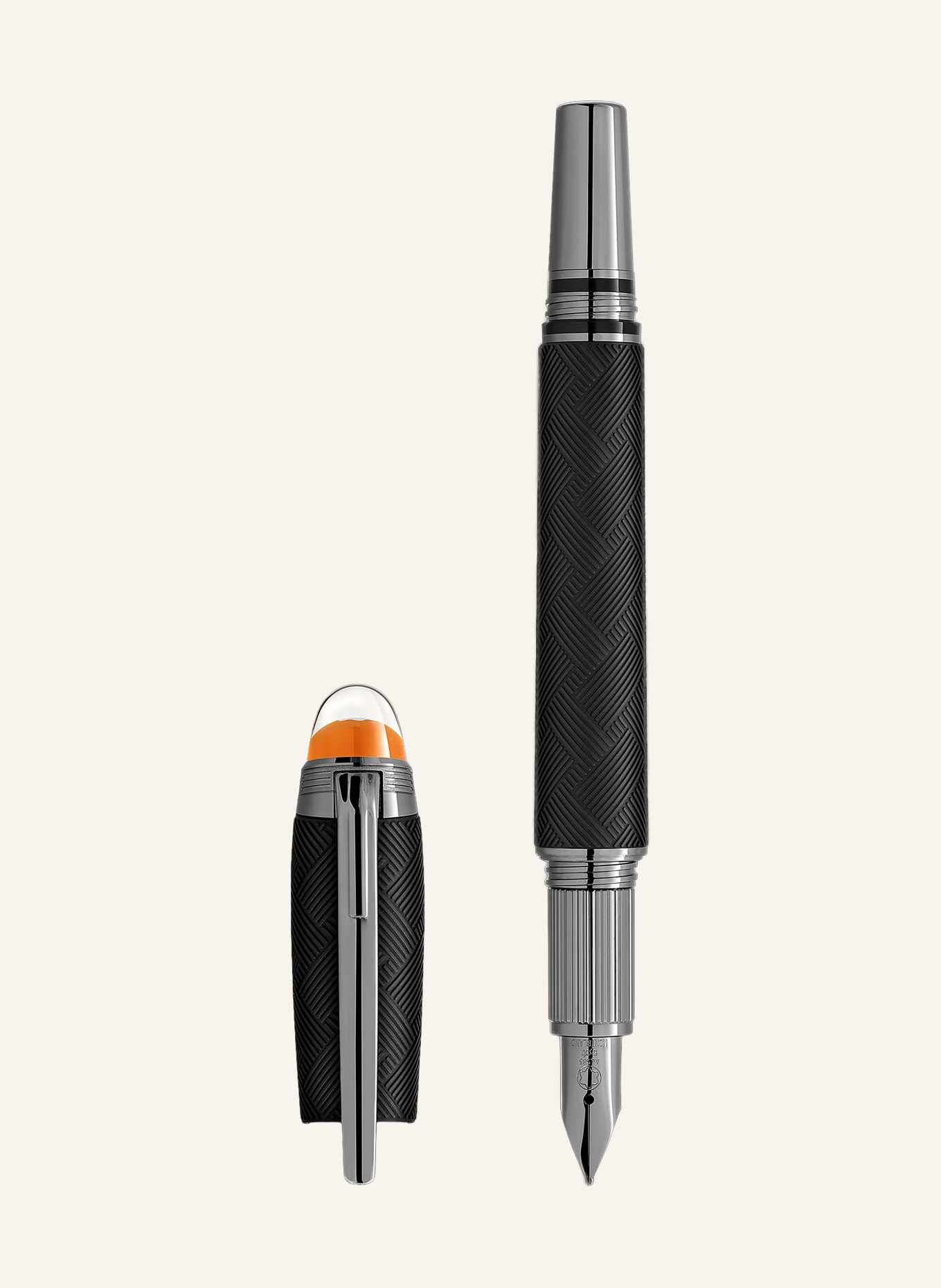 MONTBLANC Füllfederhalter STARWALKER EXTREME PRECIOUS RESIN: SCHWARZ / SILBER