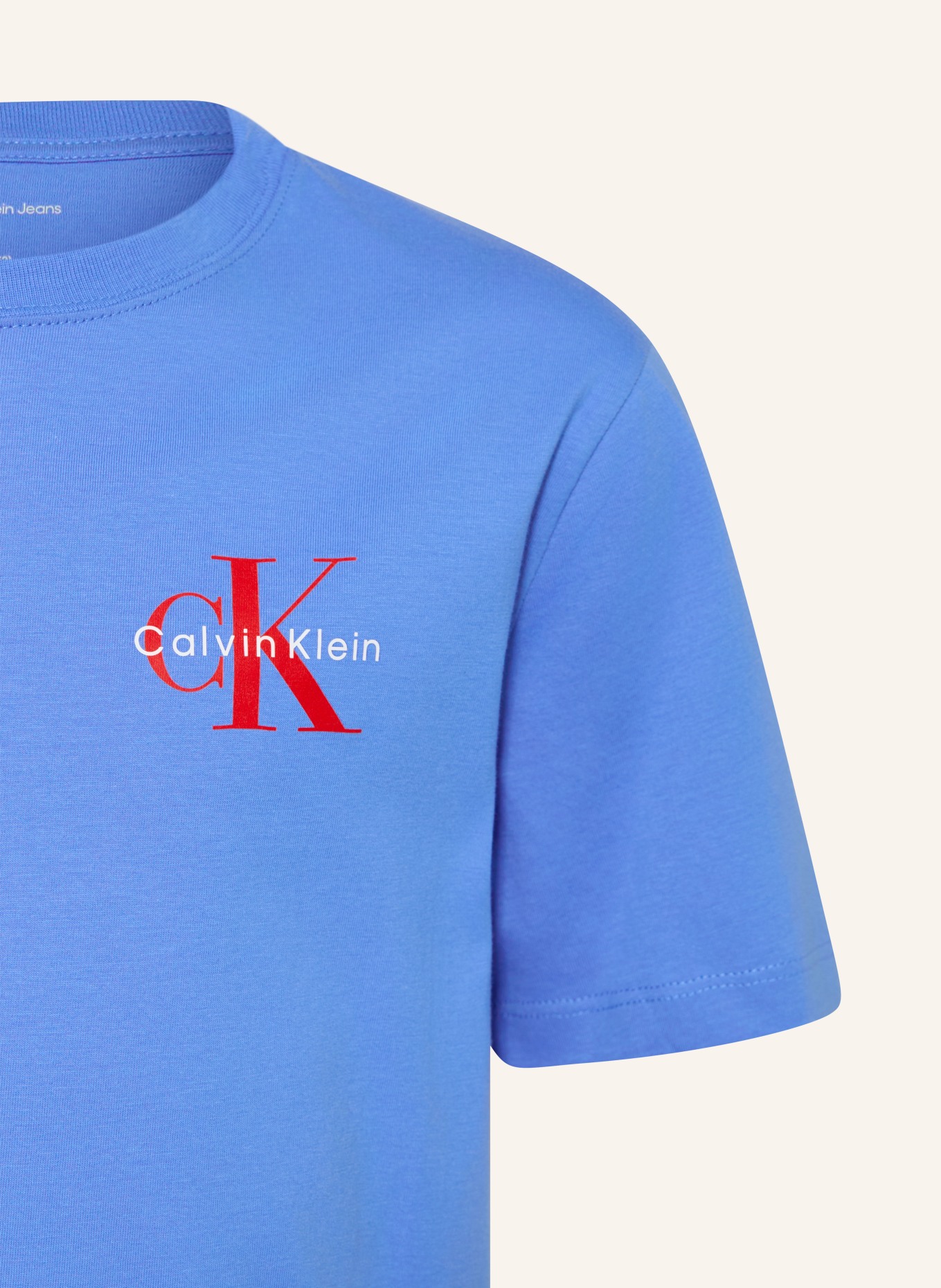 Calvin Klein Tricou: ALBASTRU