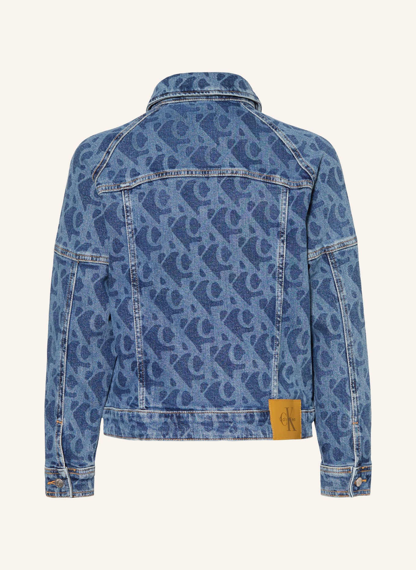 Calvin Klein Veste en jean: 1AA Beckfordblue Aop