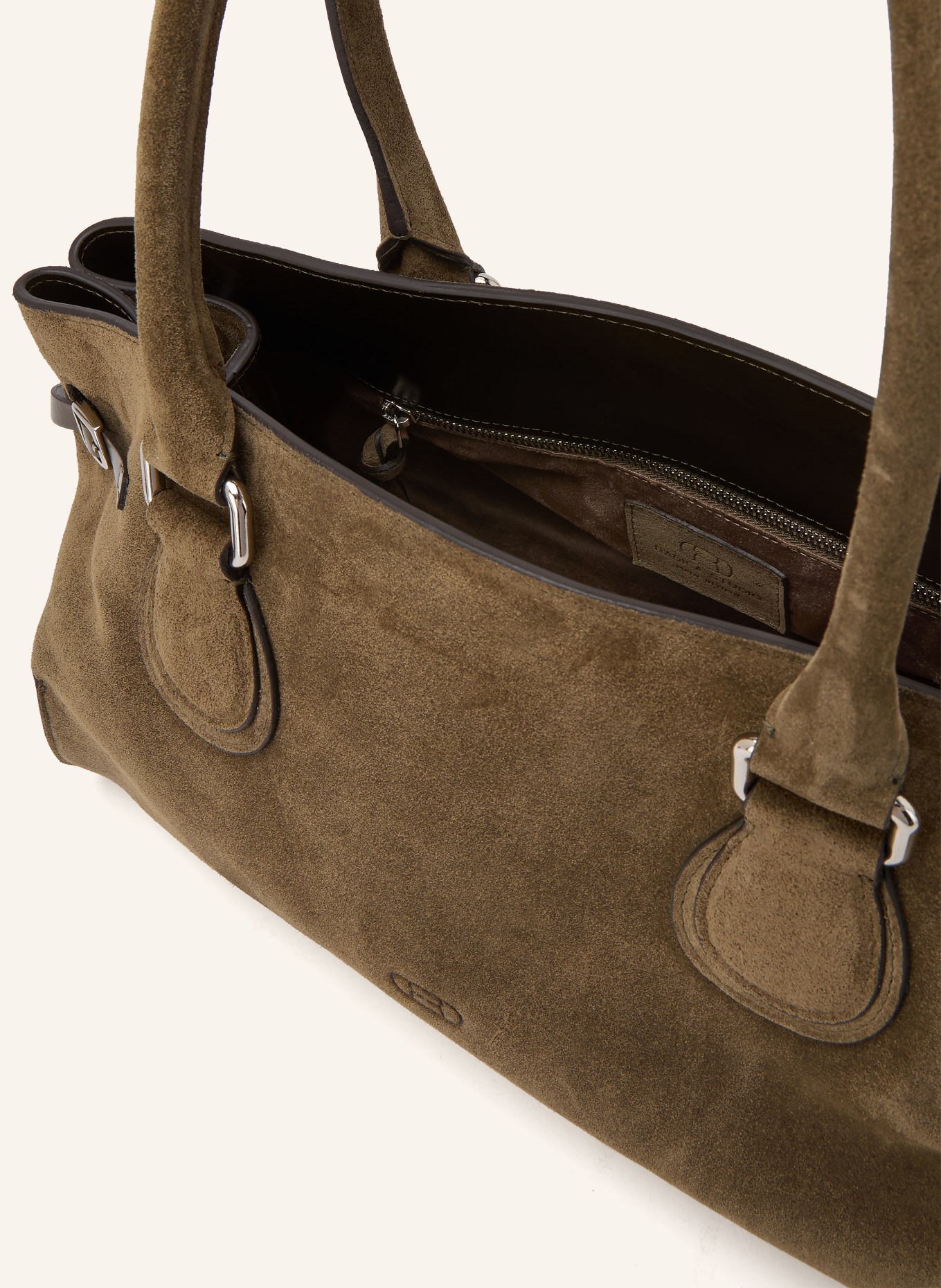 RADICA STUDIO Shopper LA MAMMA MIDI: DUNKELGRÜN