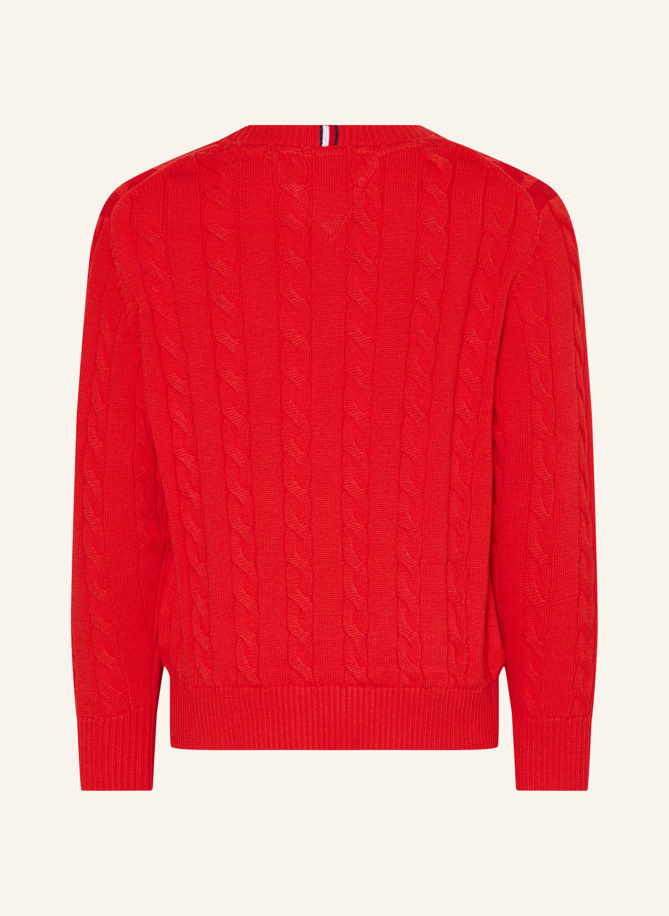 TOMMY HILFIGER Sweaters: RED / DARK BLUE / WHITE