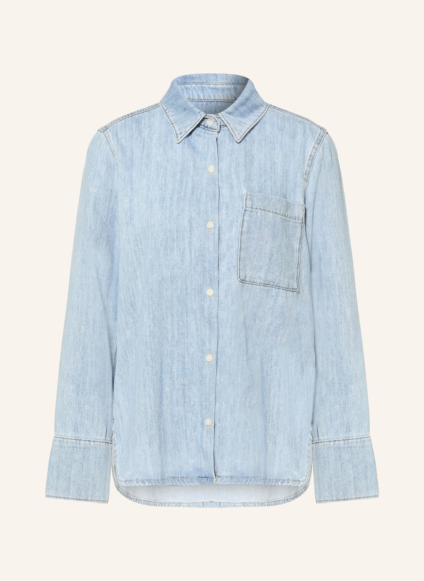 Marc O'Polo Jeansbluse: HELLBLAU