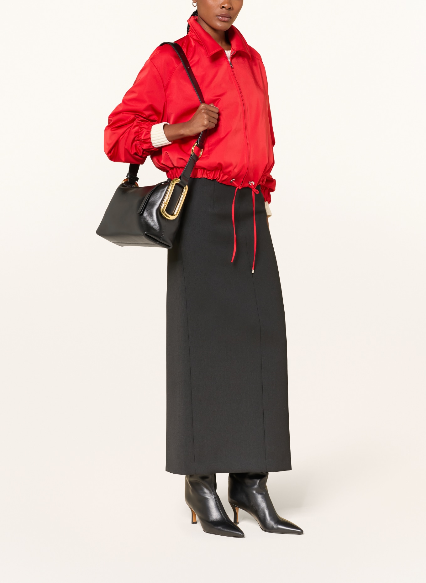 MARC JACOBS Skuldertaske THE SCENE: SORT / GULD