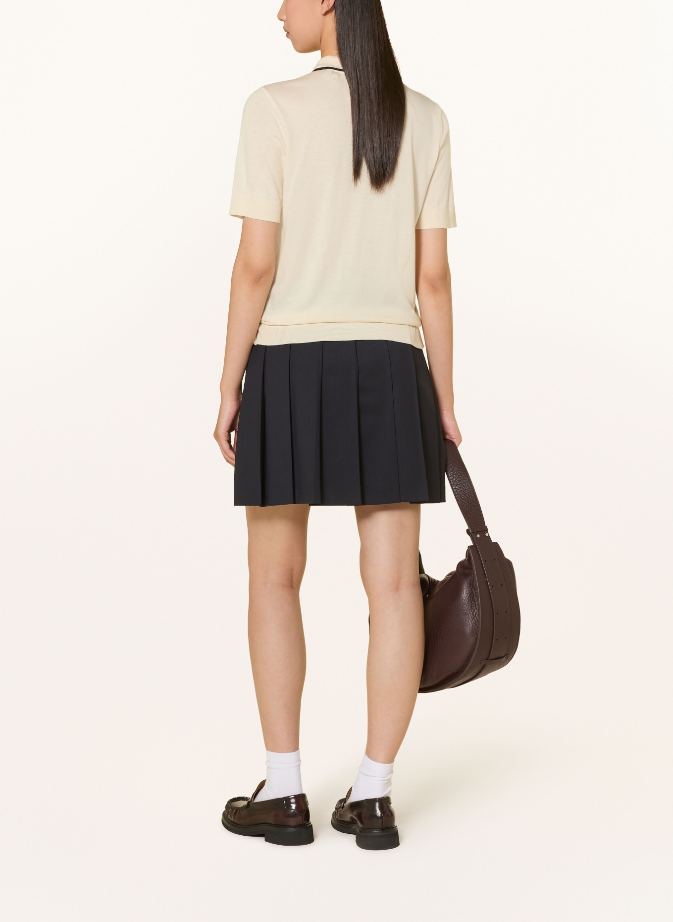 GANT Strick-Poloshirt: CREME