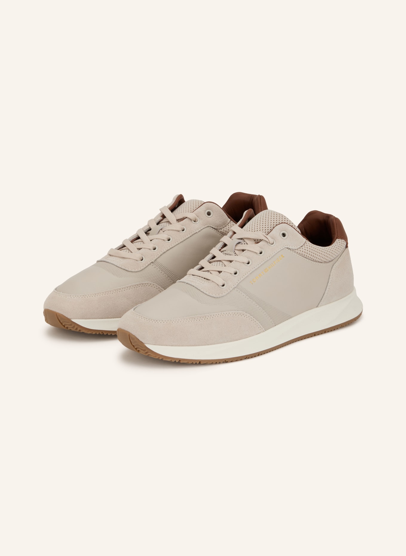 TOMMY HILFIGER Adidași: GRI DESCHIS