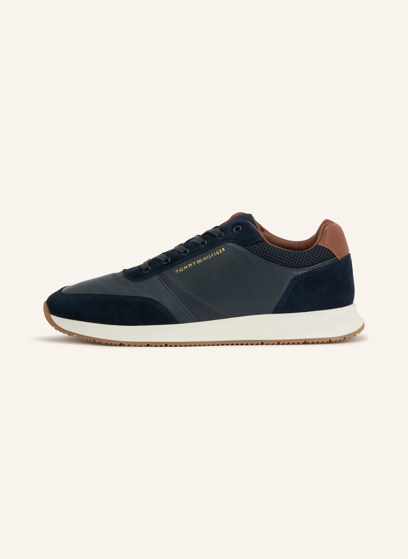 TOMMY HILFIGER Adidași: ALBASTRU ÎNCHIS / MARO
