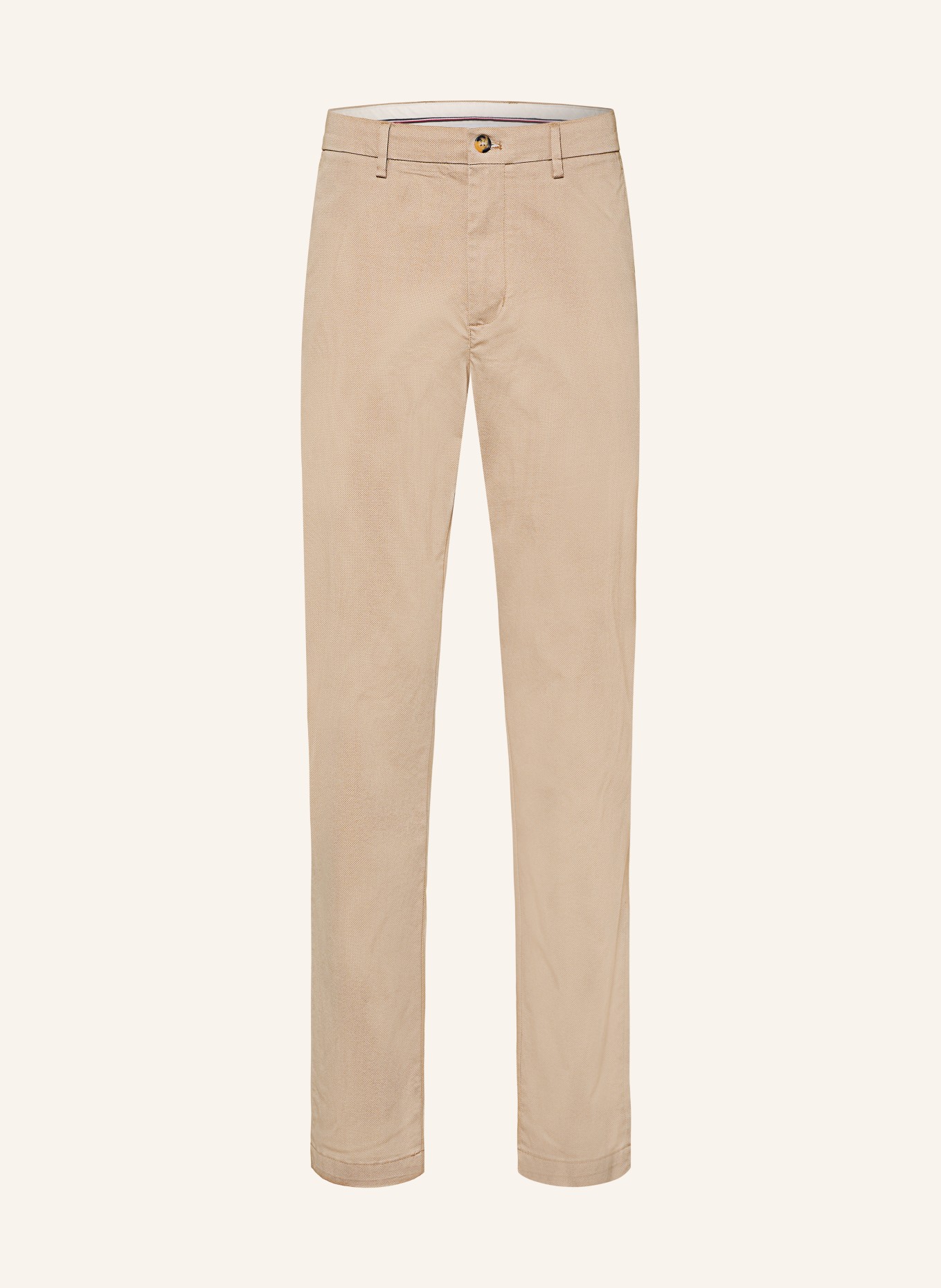TOMMY HILFIGER Chino DENTON Regular Fit: LICHTBRUIN