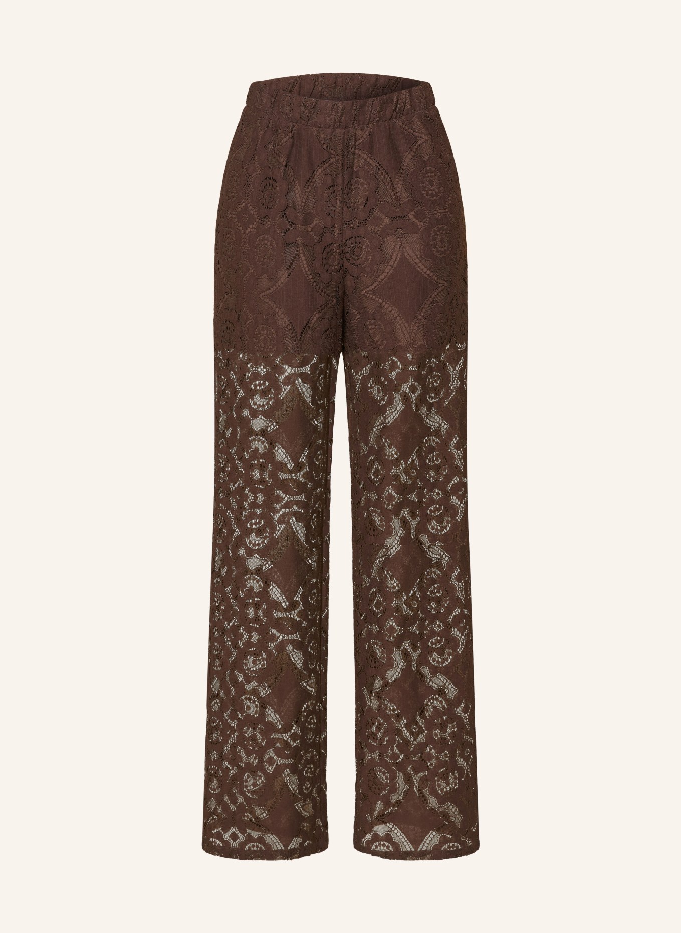 Y.A.S. Spitzenhose: DUNKELBRAUN