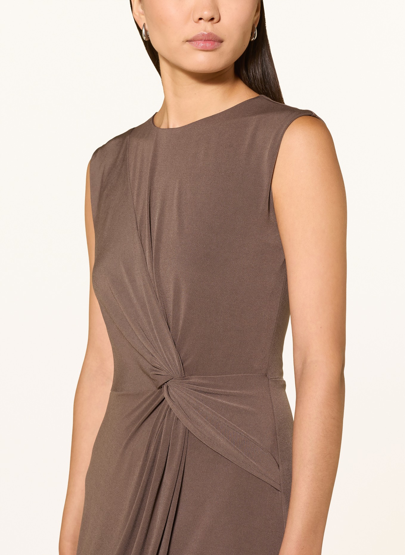 s.Oliver BLACK LABEL Jerseyjurk: MARRON FONCÉ