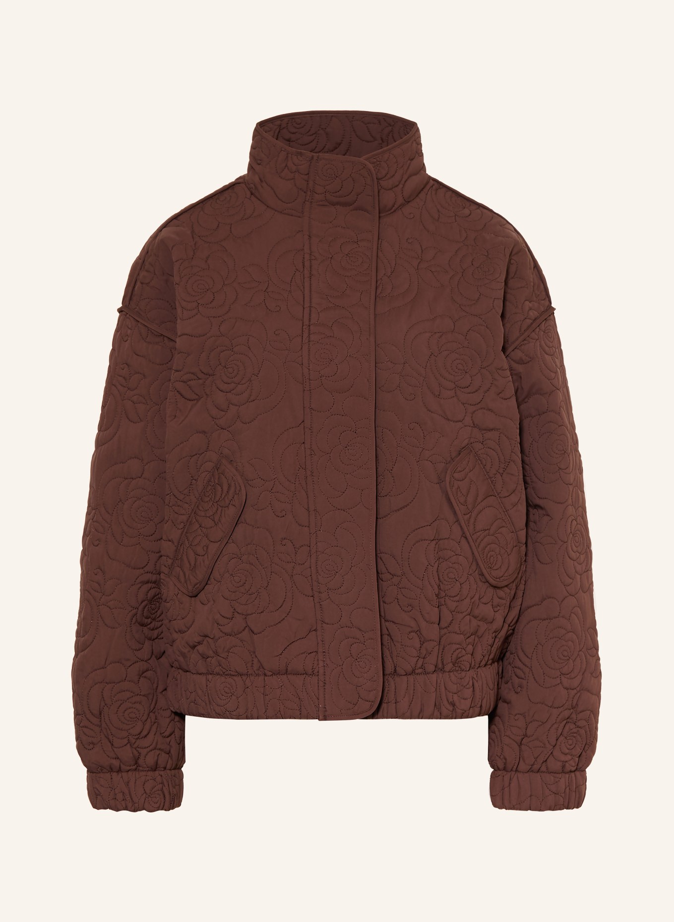 Y.A.S. Bomber jacket: DARK BROWN