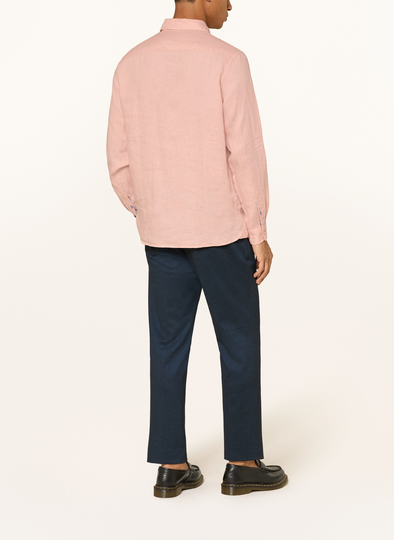 SCOTCH & SODA Chemise en lin coupe confortable: ROSE CLAIR