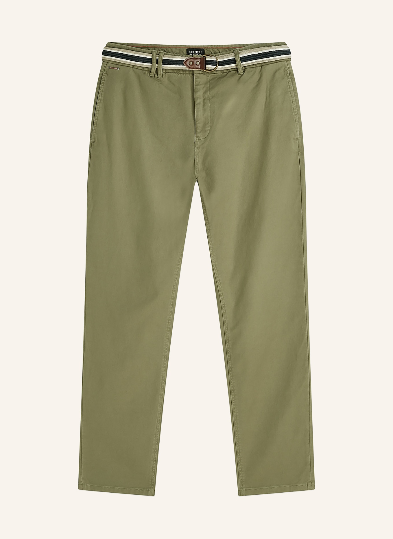 SCOTCH & SODA Chino WARREN Extra Slim Fit: OLIVEN