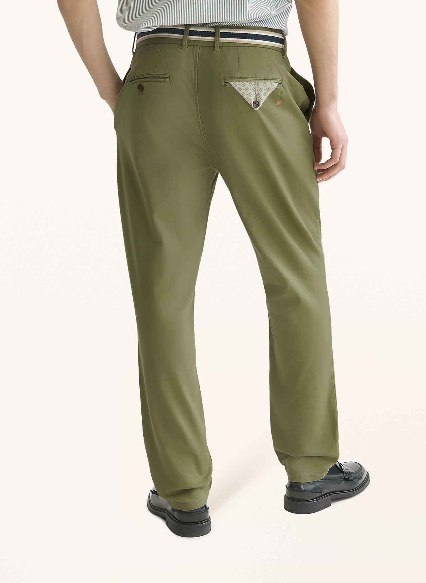 SCOTCH & SODA Chino WARREN Extra Slim Fit: OLIVEN