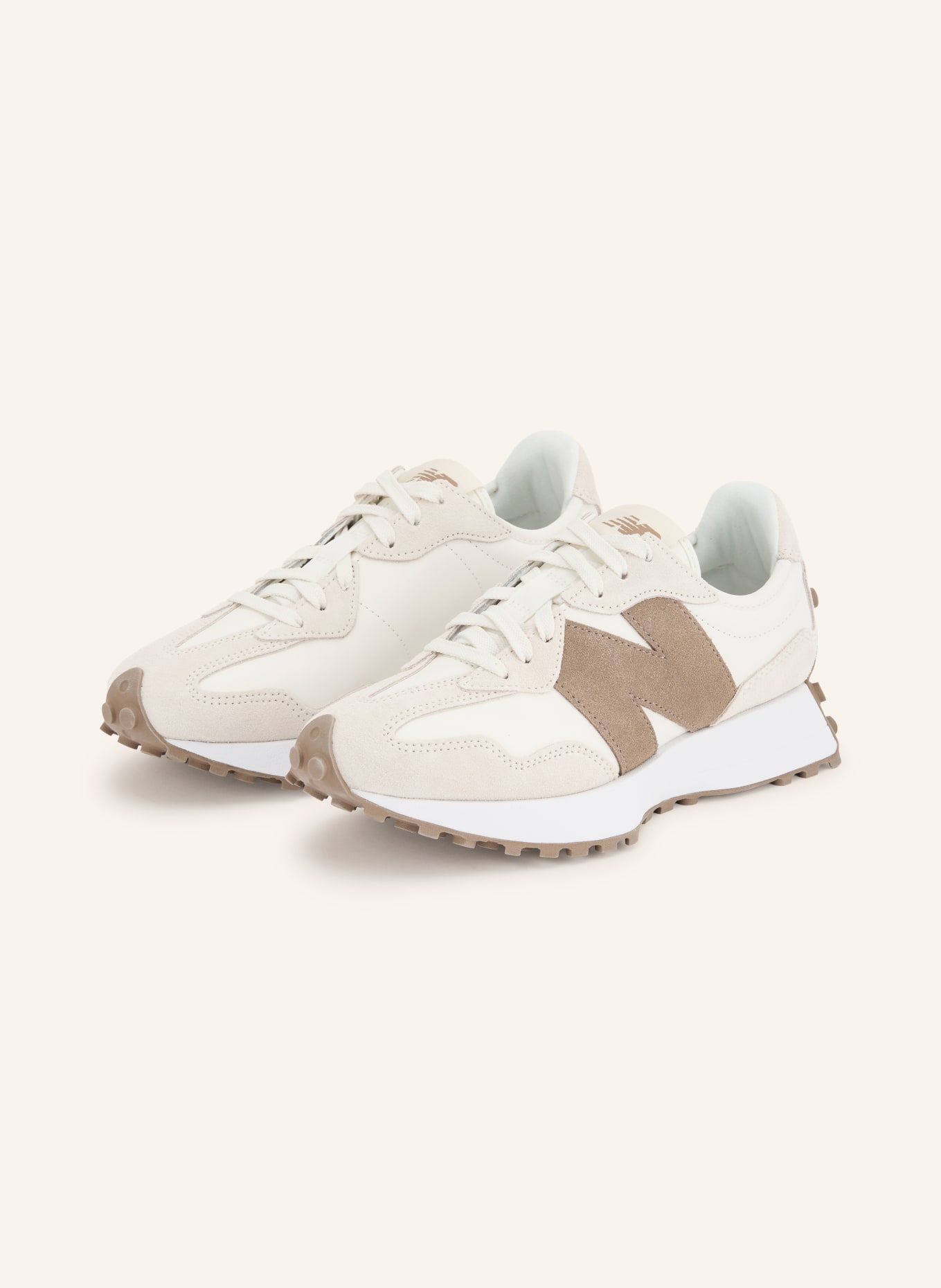 new balance Sneakers 327: WIT / BRUIN