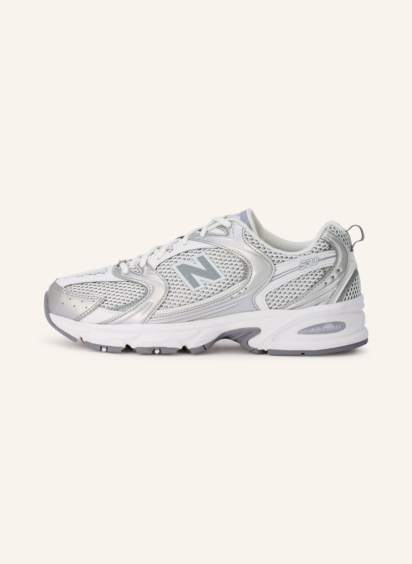 new balance Sneakersy 530: SZARY / SREBRNY / BIAŁY