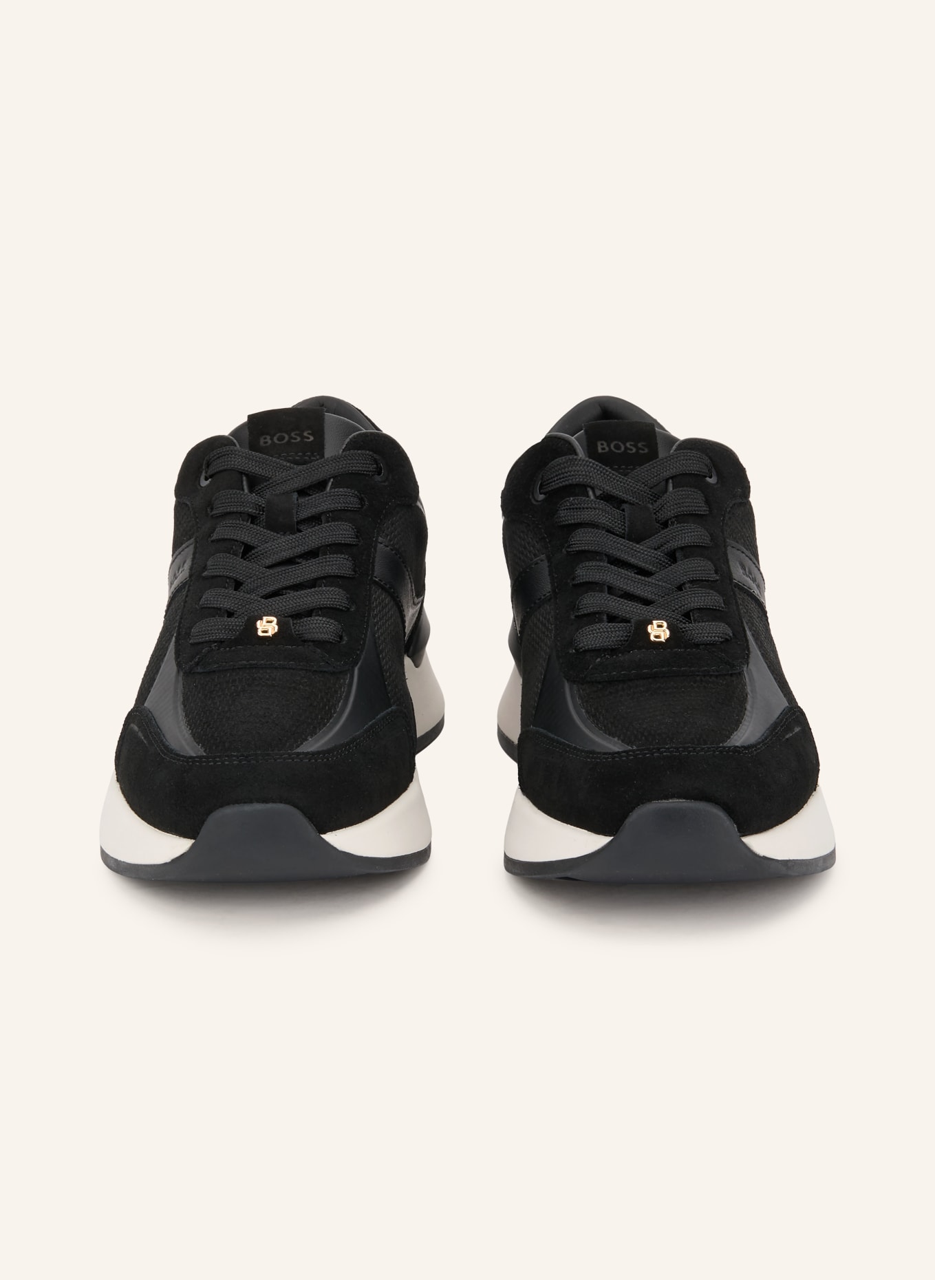 BOSS Sneakers B ICON: ZWART