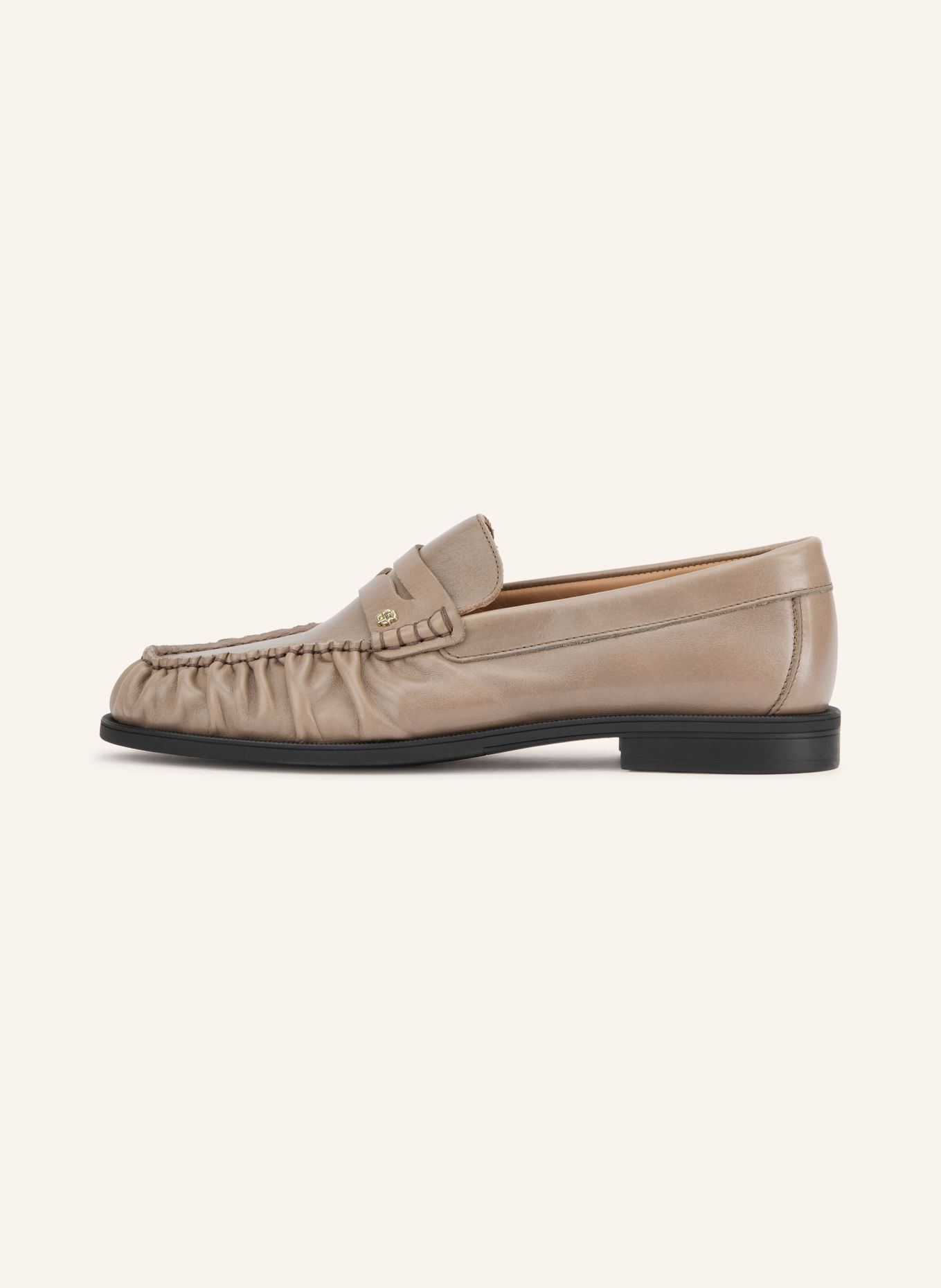 BOSS Loafers à barrette LYCIA: TAUPE