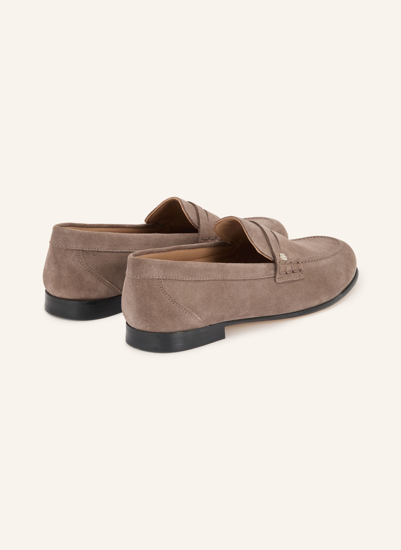 BOSS JADEY Penny loafer: TAUPE