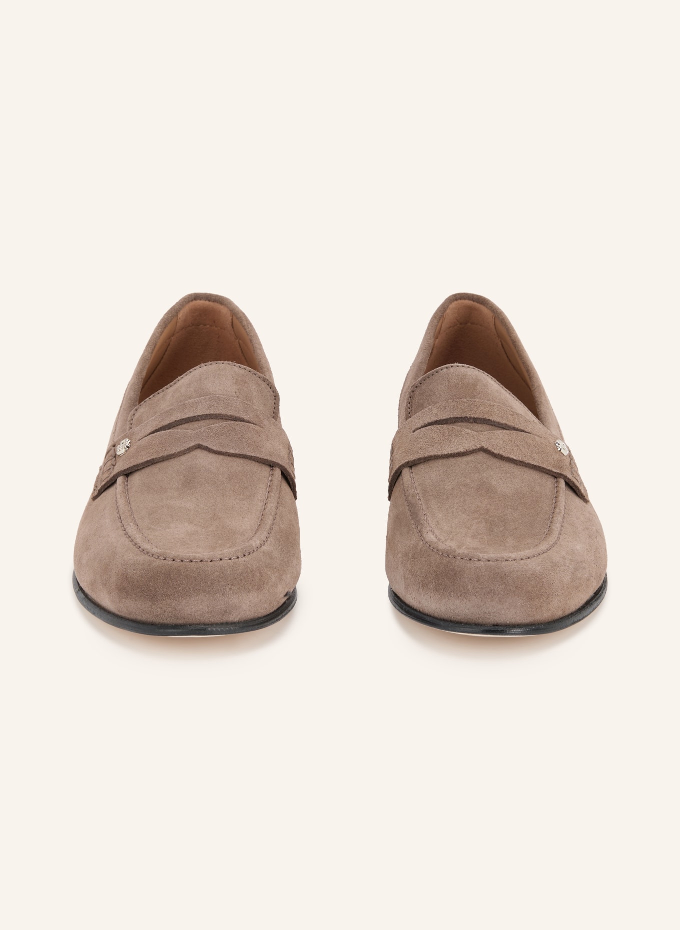 BOSS JADEY Penny loafer: TAUPE