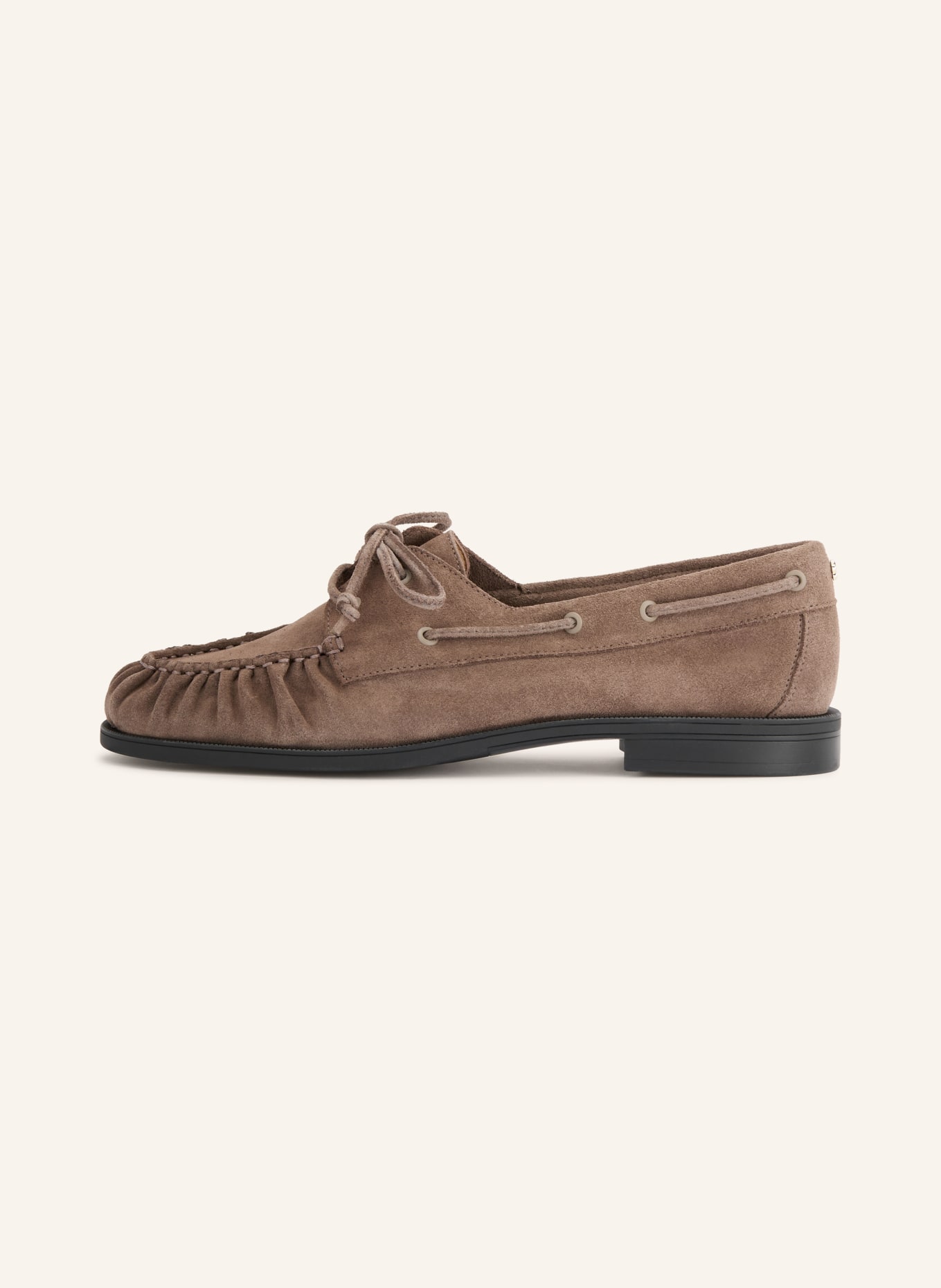 BOSS Bootsschuhe LYCIA: BRAUN / GOLD