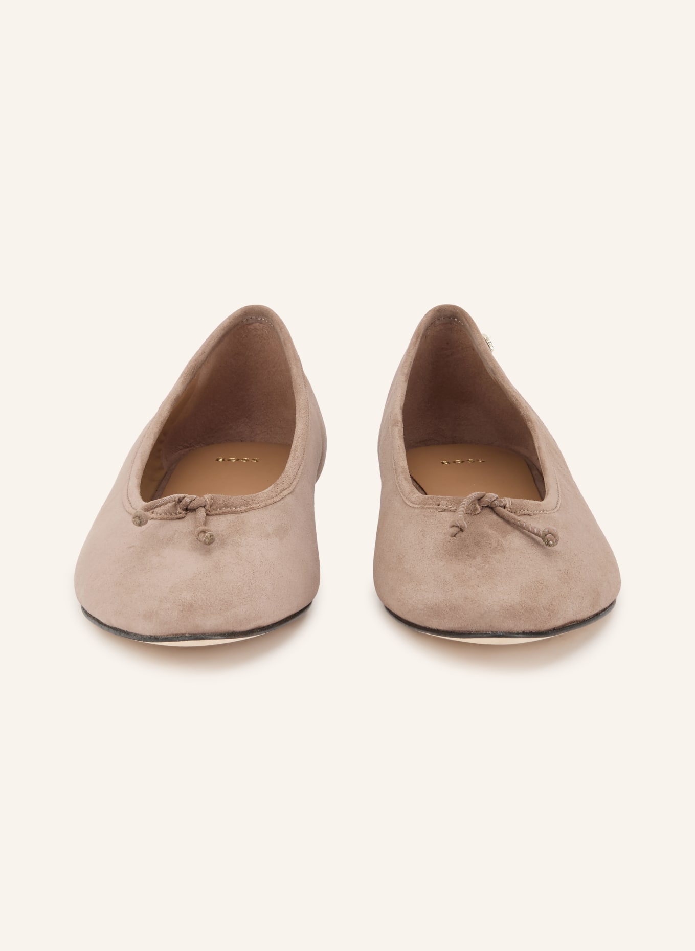 BOSS Ballerinas SILVYE: HELLBRAUN