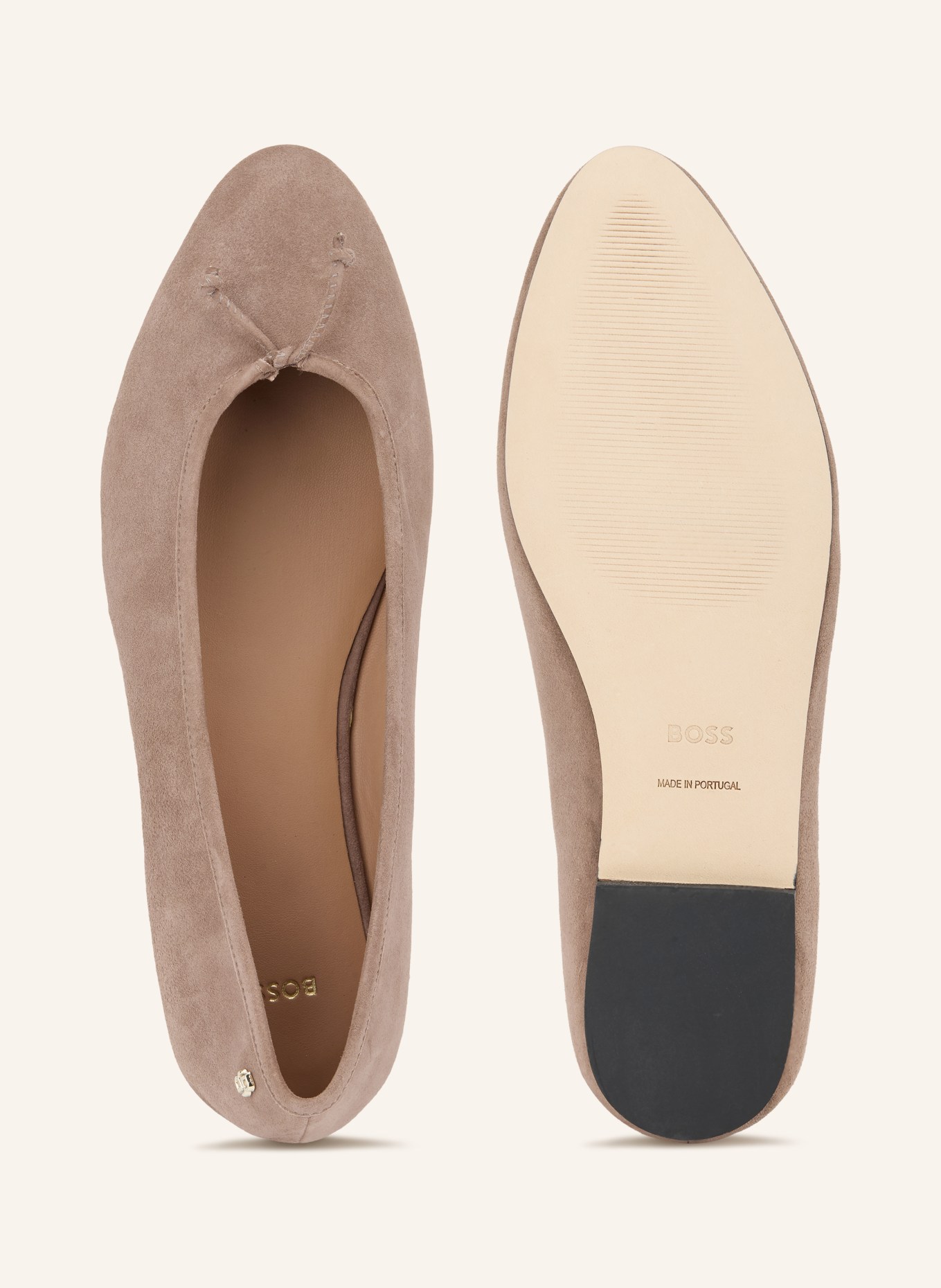 BOSS Ballerinas SILVYE: HELLBRAUN