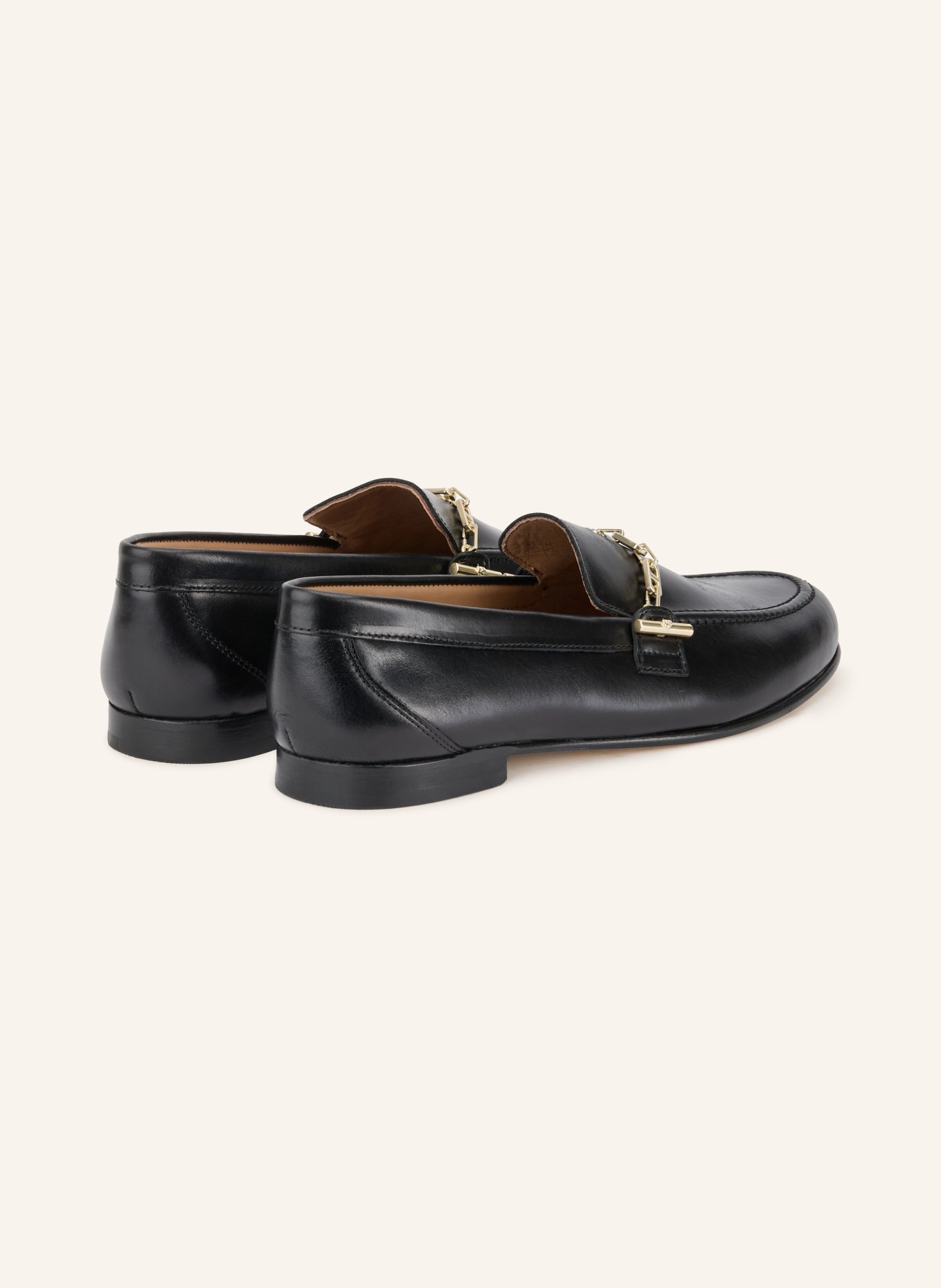 BOSS Loafer JADEY: SCHWARZ / GOLD