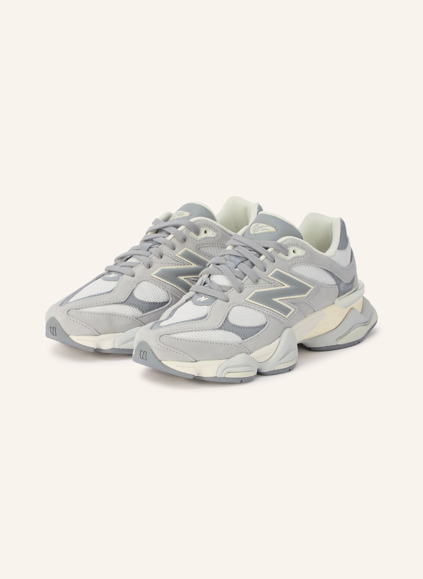 new balance Sneakersy 9060: SZARY / KREMOWY / JASNOCZARY