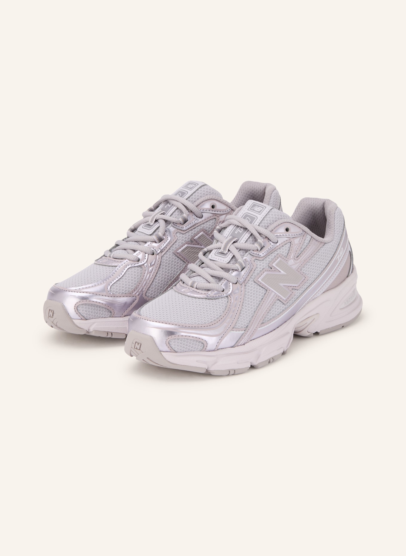 new balance Sneakers 740: LILAS CLAIR / GRIS CLAIR