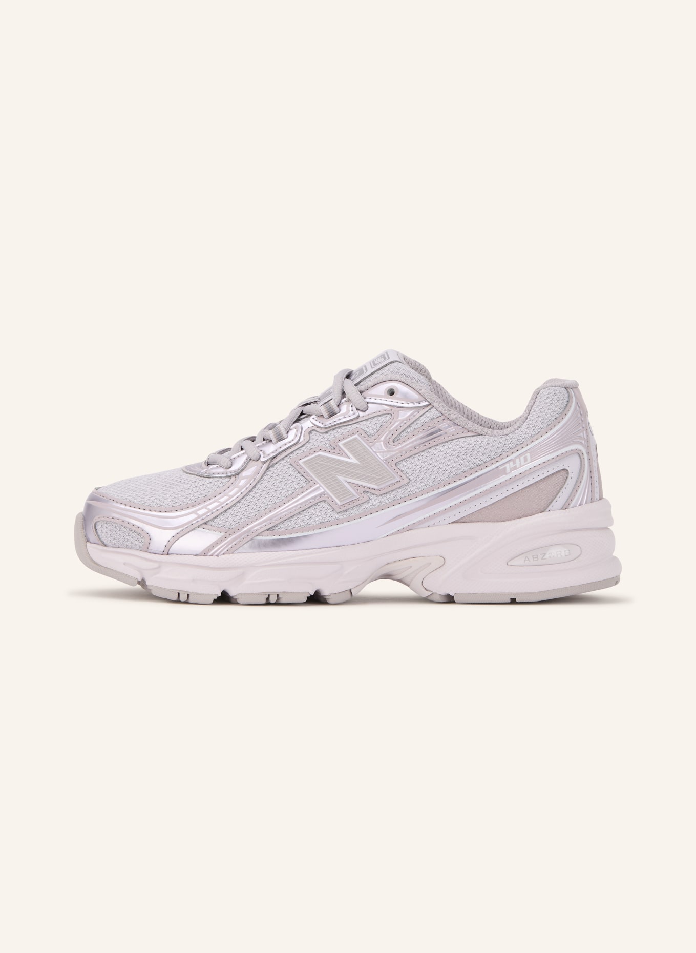 new balance Sneakers 740: LILAS CLAIR / GRIS CLAIR