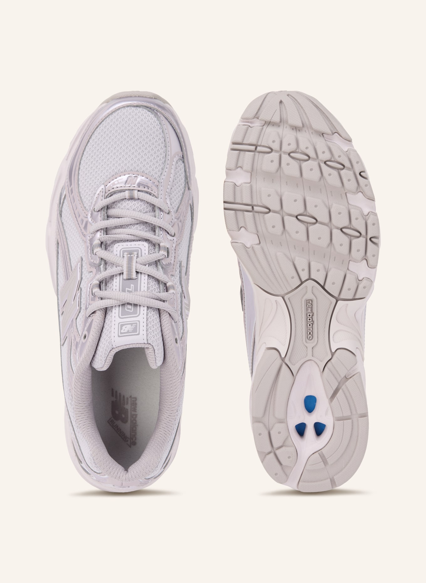new balance Sneakers 740: LILAS CLAIR / GRIS CLAIR