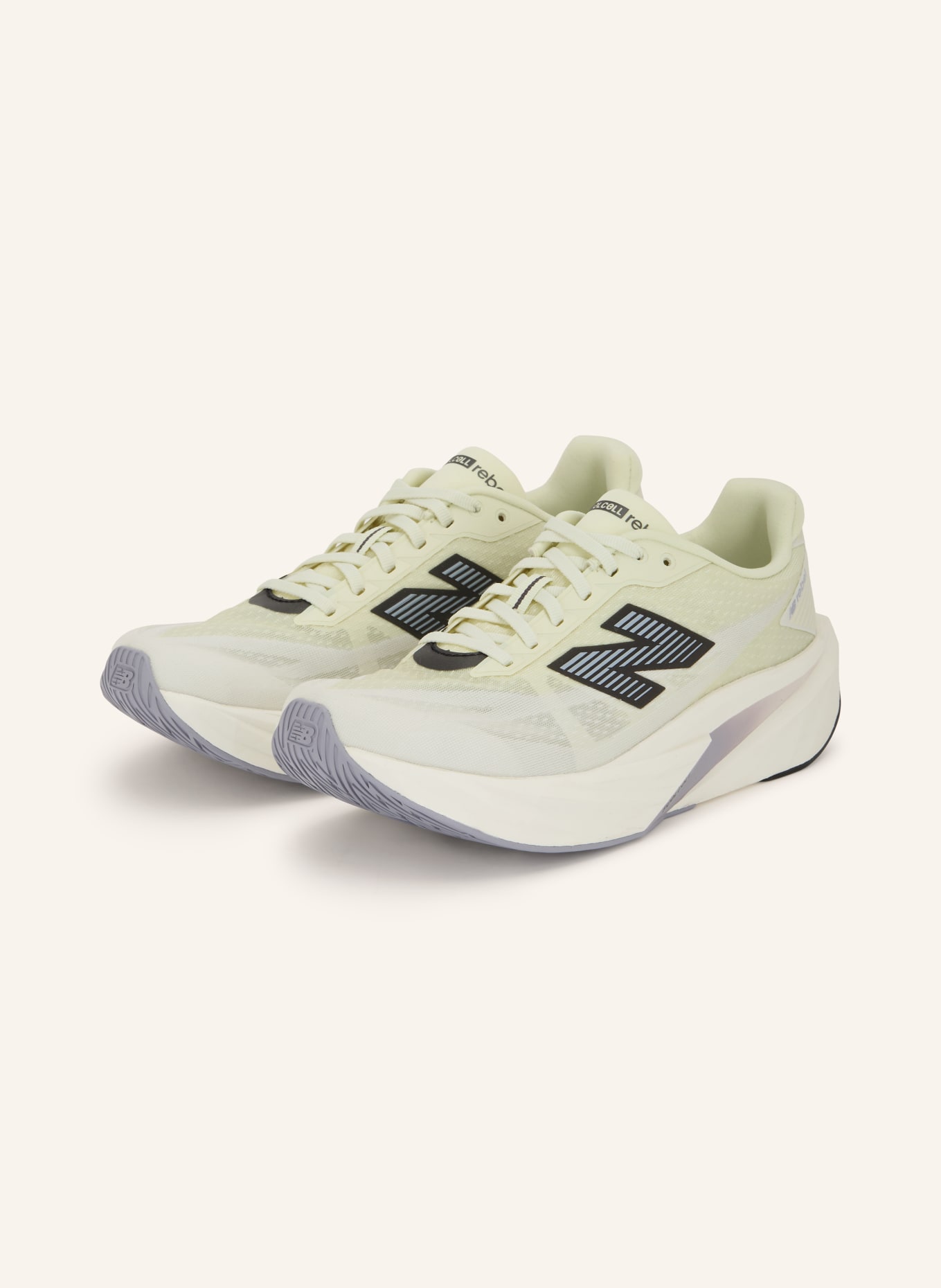 new balance Laufschuhe FC REBEL V5: HELLGELB / WEISS / SCHWARZ